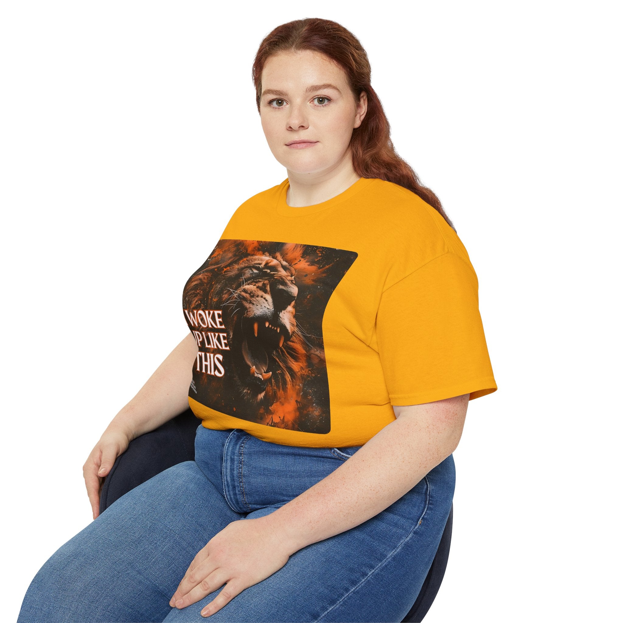 I Woke Up Like This (Roaring Edition 1) Unisex Ultra Cotton Tee