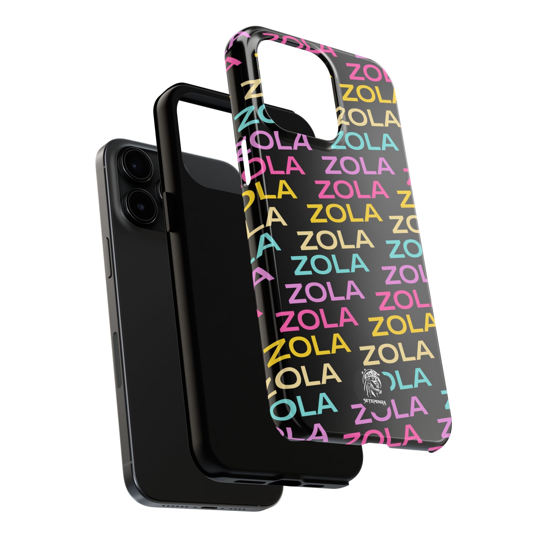 Zola Tough Phone Case (For iPhone, Galaxy & More) - Black