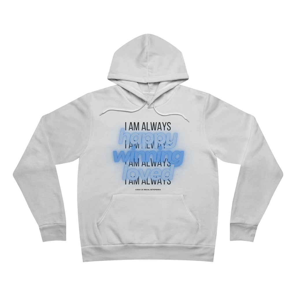 I AM ALWAYS Affirmations Unisex Sponge Fleece Pullover Hoodie SETEPENRA Hoodie.