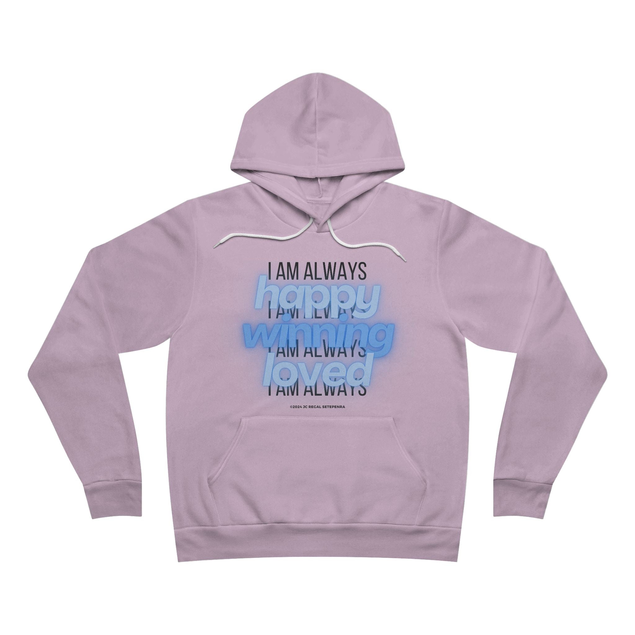 I AM ALWAYS Affirmations Unisex Sponge Fleece Pullover Hoodie SETEPENRA Hoodie.