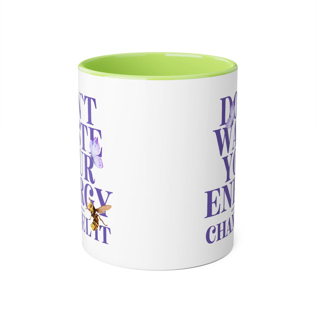 Channel It Accent Mug, 11oz (Various Colors)