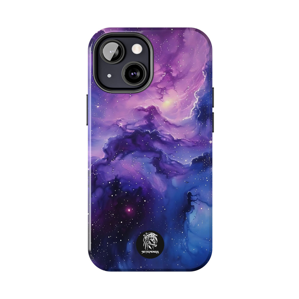 Purple Cosmos Tough Phone Case (For iPhone, Galaxy & More)
