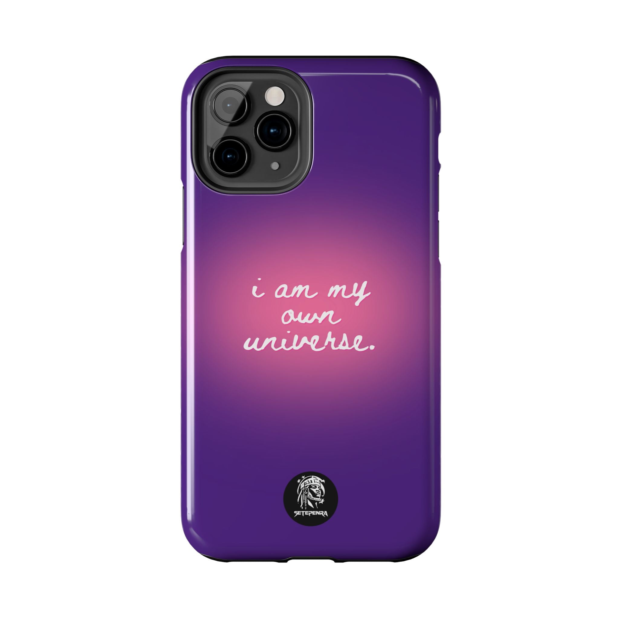 I Am My Own Universe Tough Phone Case (For iPhone, Galaxy & More) - Purple