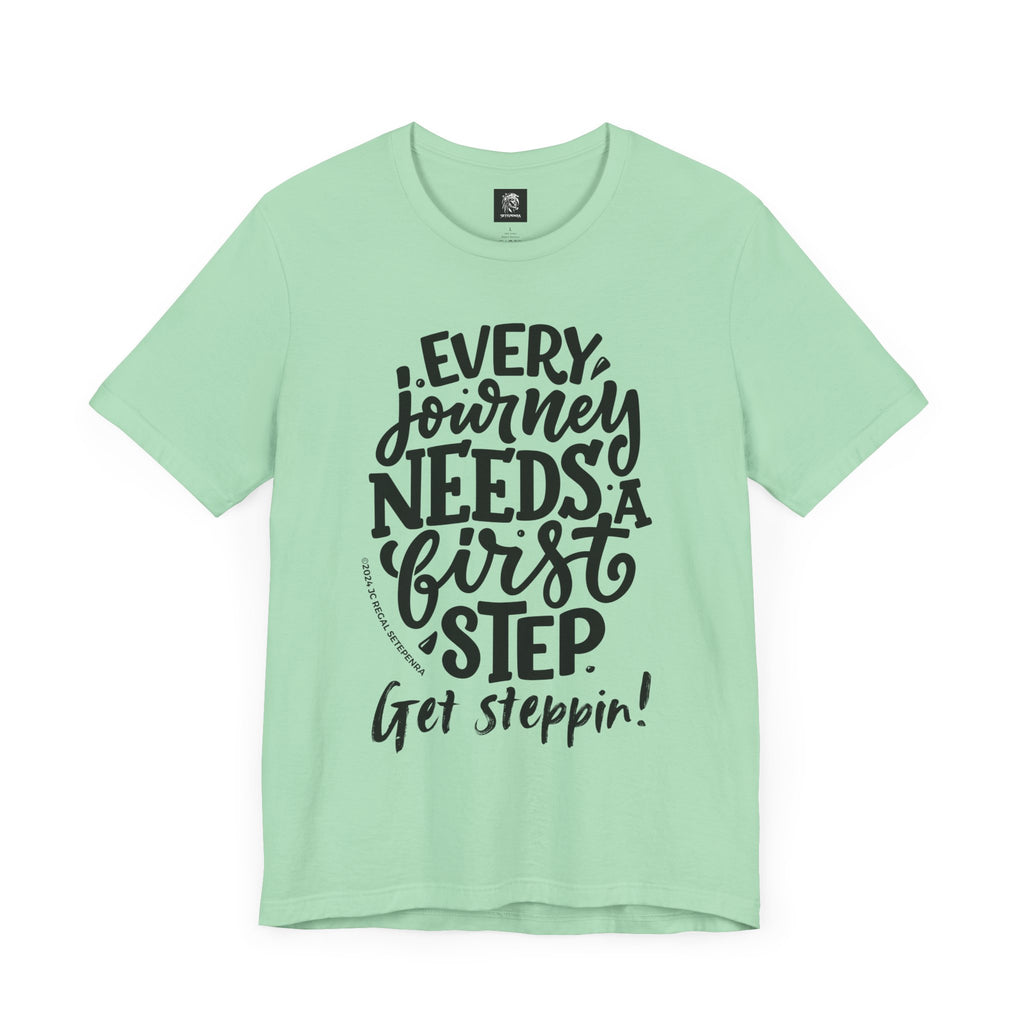 Get Steppin! Unisex Jersey Short Sleeve Tee SETEPENRA T-Shirt.
