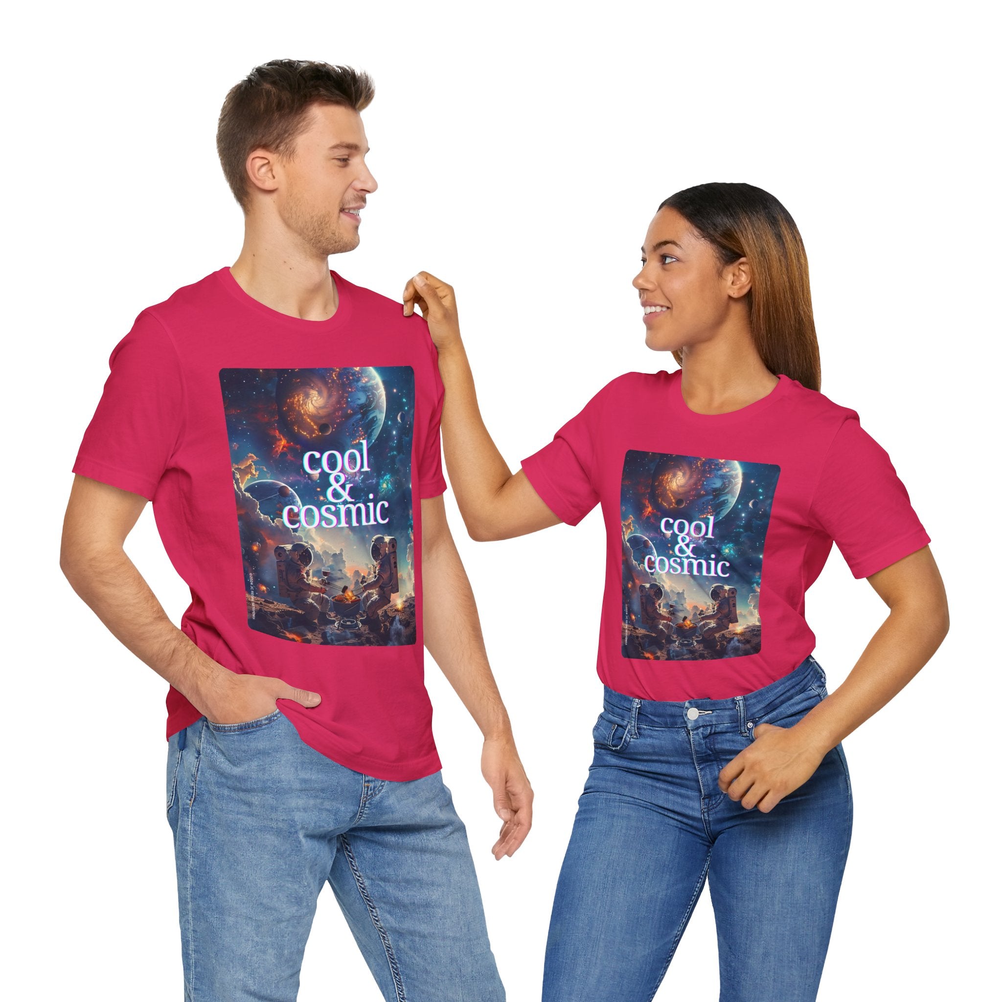 Cool & Cosmic Unisex Jersey Short Sleeve Tee