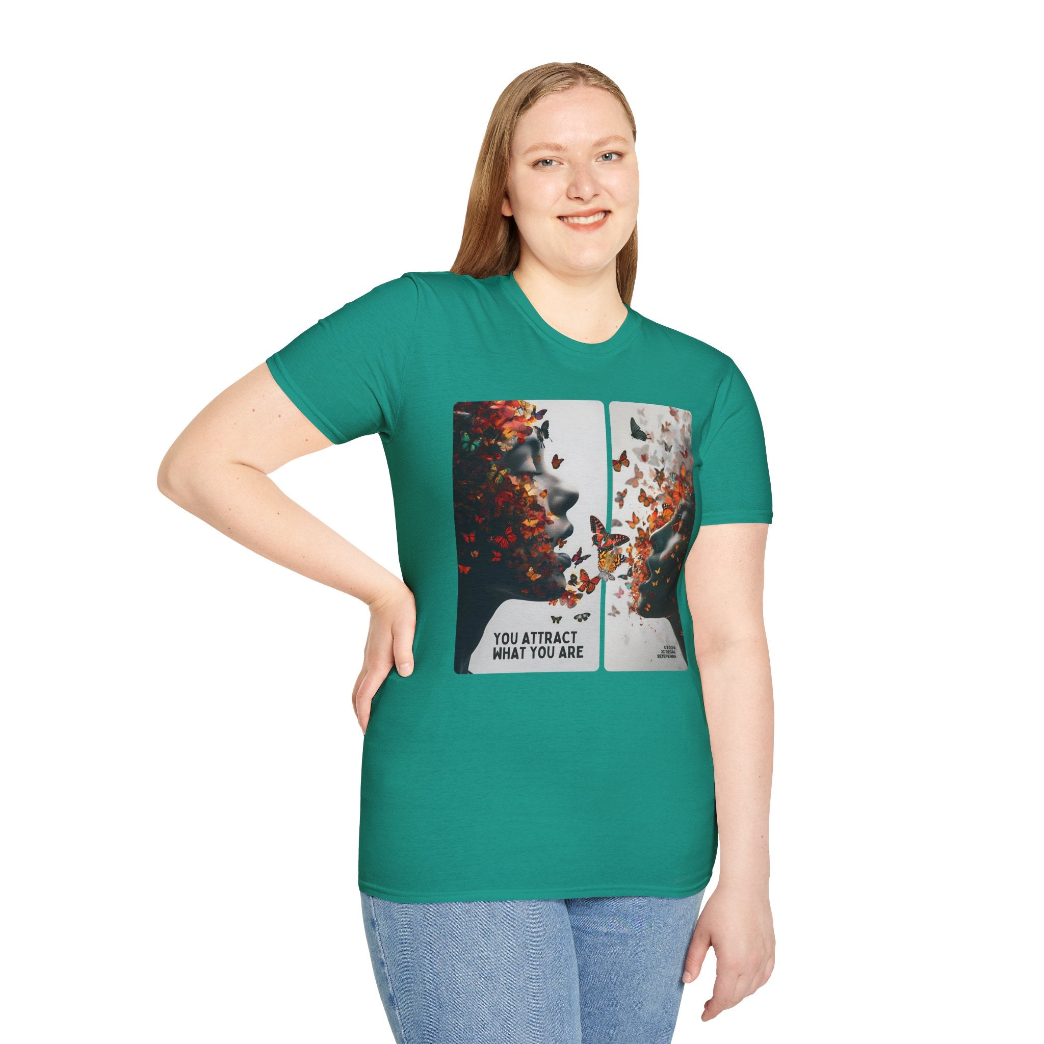 You Attract What You Are (1st Edition) Unisex Softstyle T-Shirt