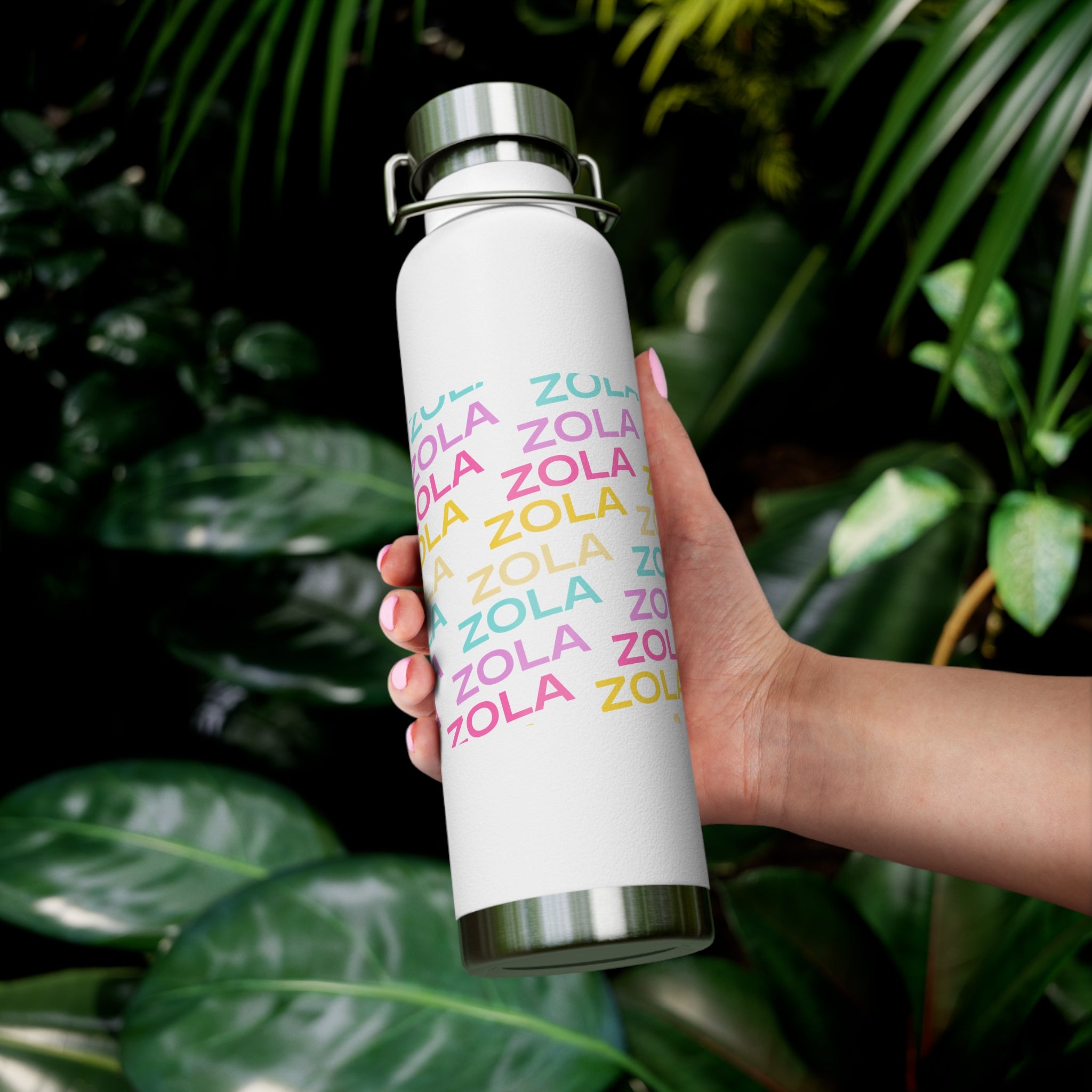 Zola Copper Vacuum Insulated Bottle, 22oz SETEPENRA Mug.