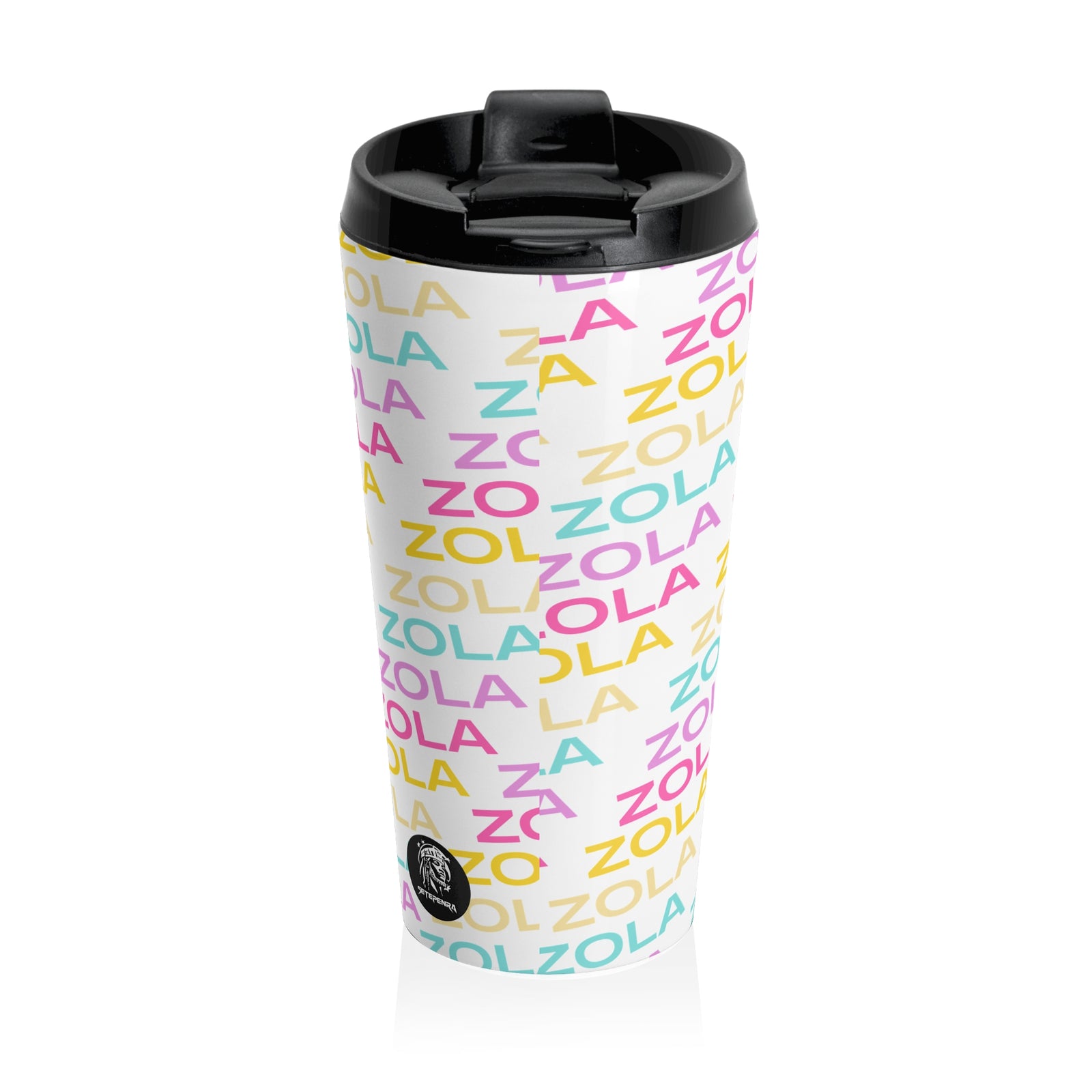 Zola Stainless Steel Travel Mug, 15oz SETEPENRA Mug.
