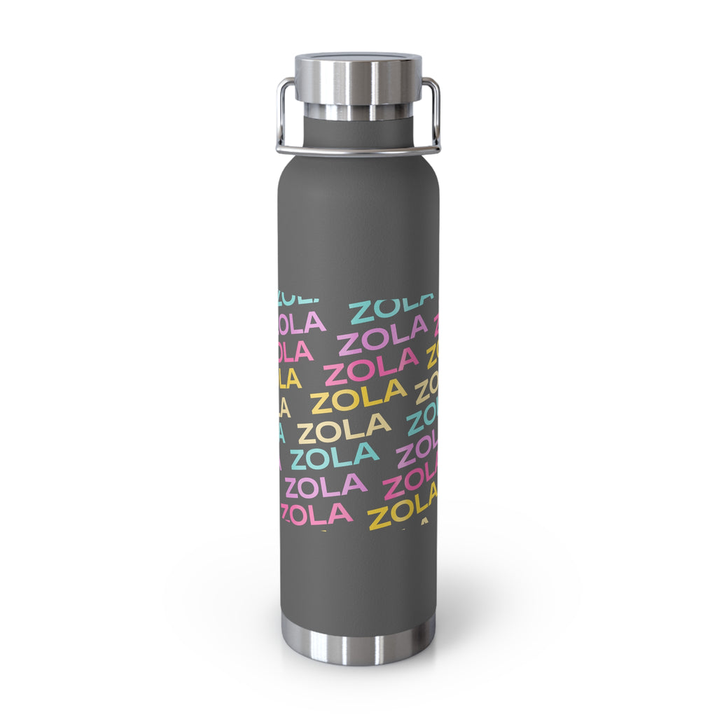 Zola Copper Vacuum Insulated Bottle, 22oz SETEPENRA Mug.
