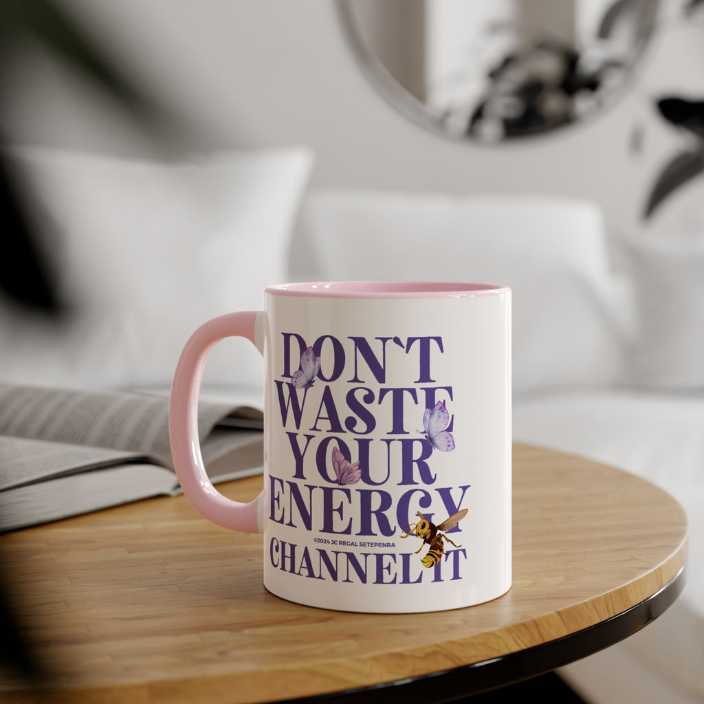Channel It Accent Mug, 11oz (Various Colors)