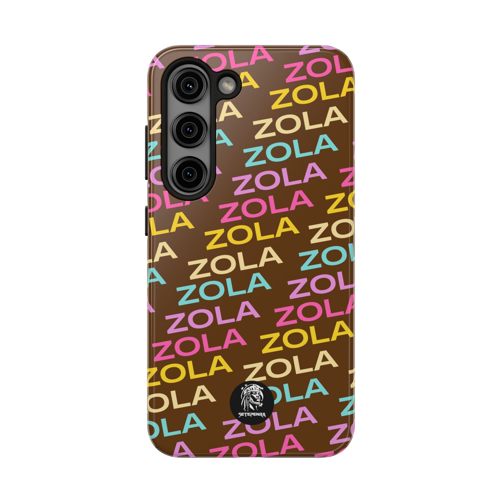 Zola Tough Phone Case (For iPhone, Galaxy & More) - Brown