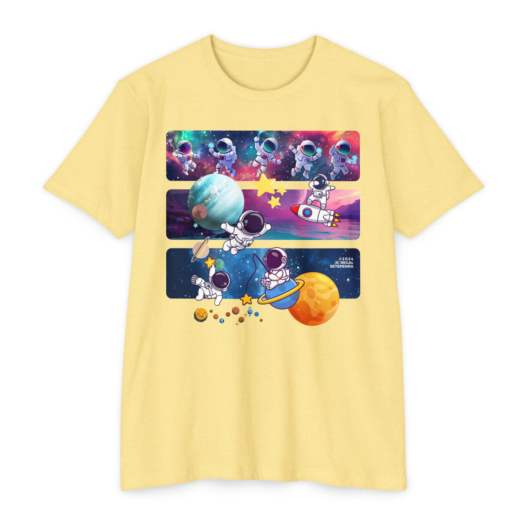 Astro Cosmo (V2.0) Unisex CVC Jersey T-shirt SETEPENRA T-Shirt.