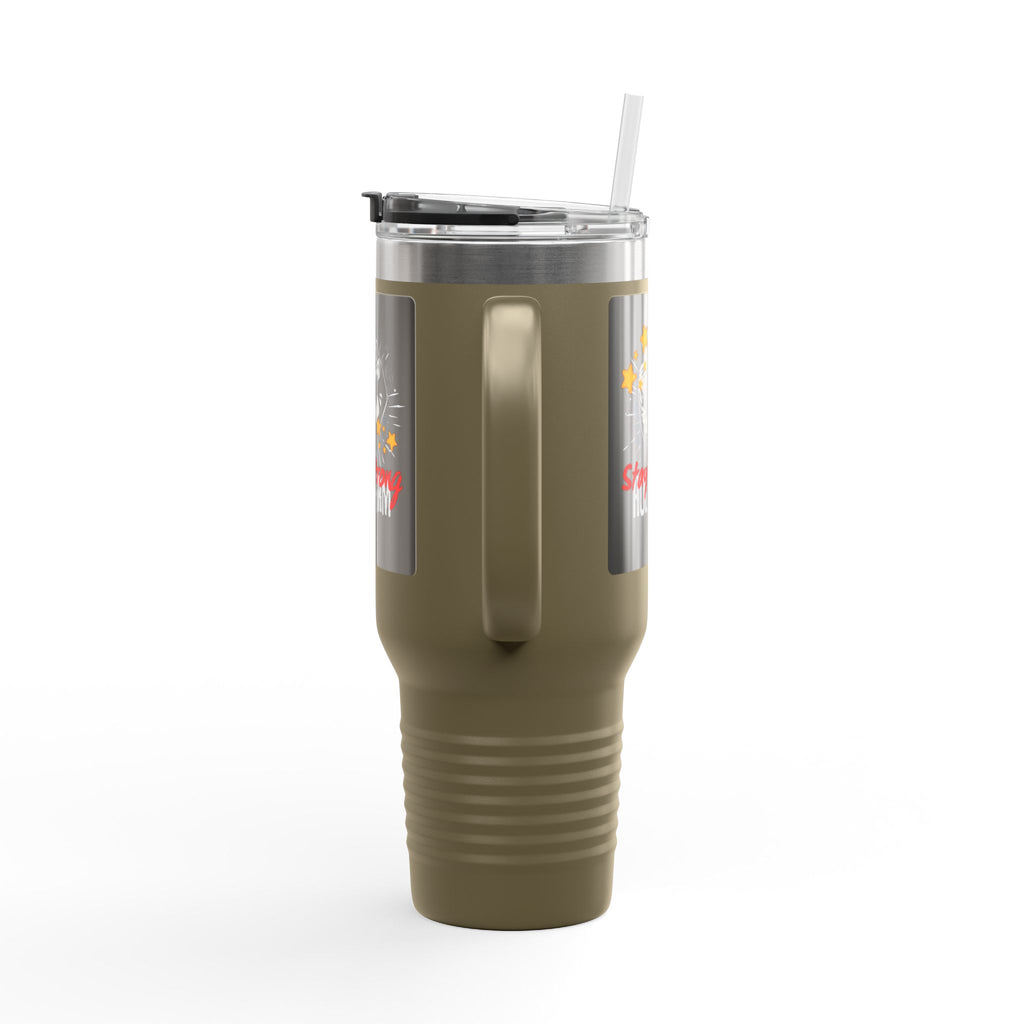 Stay Strong Hold Firm Insulated Travel Mug, 40oz