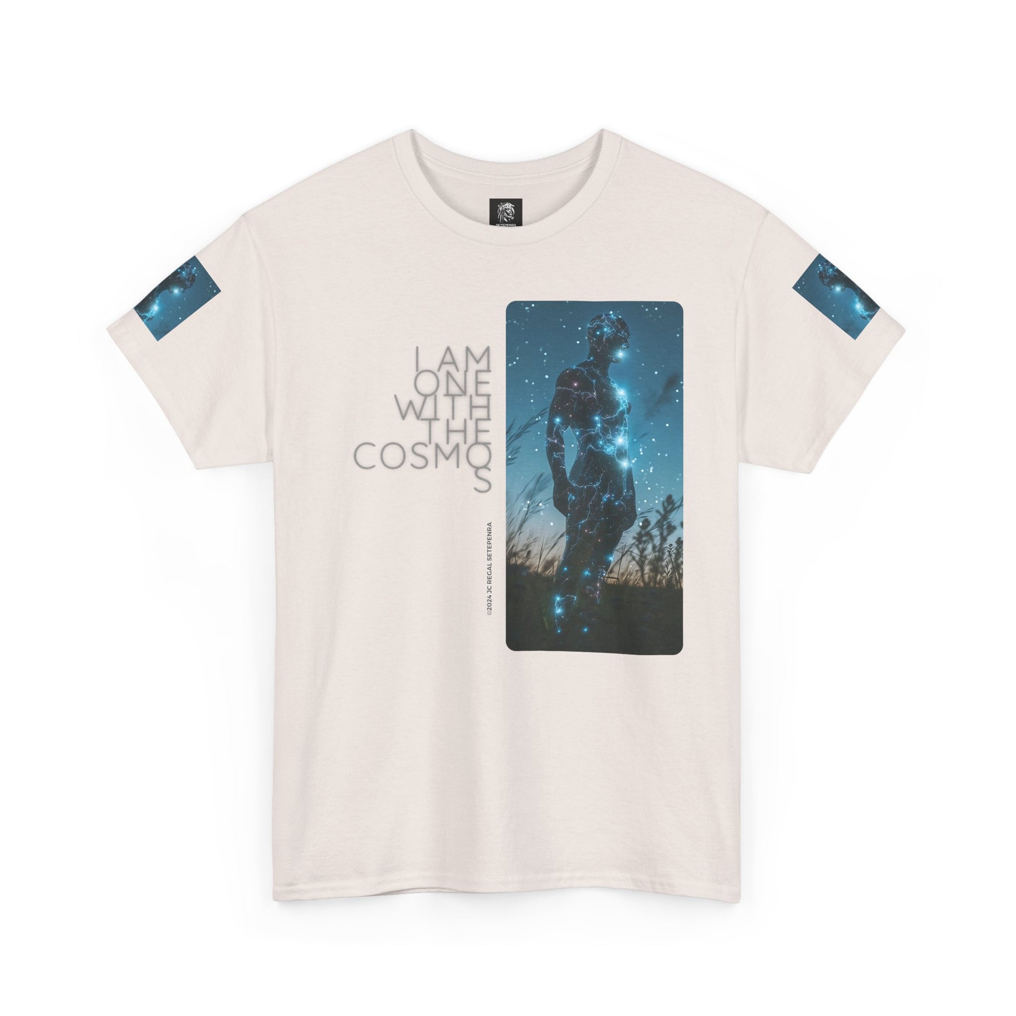 One With The Cosmos Unisex Heavy Cotton Tee