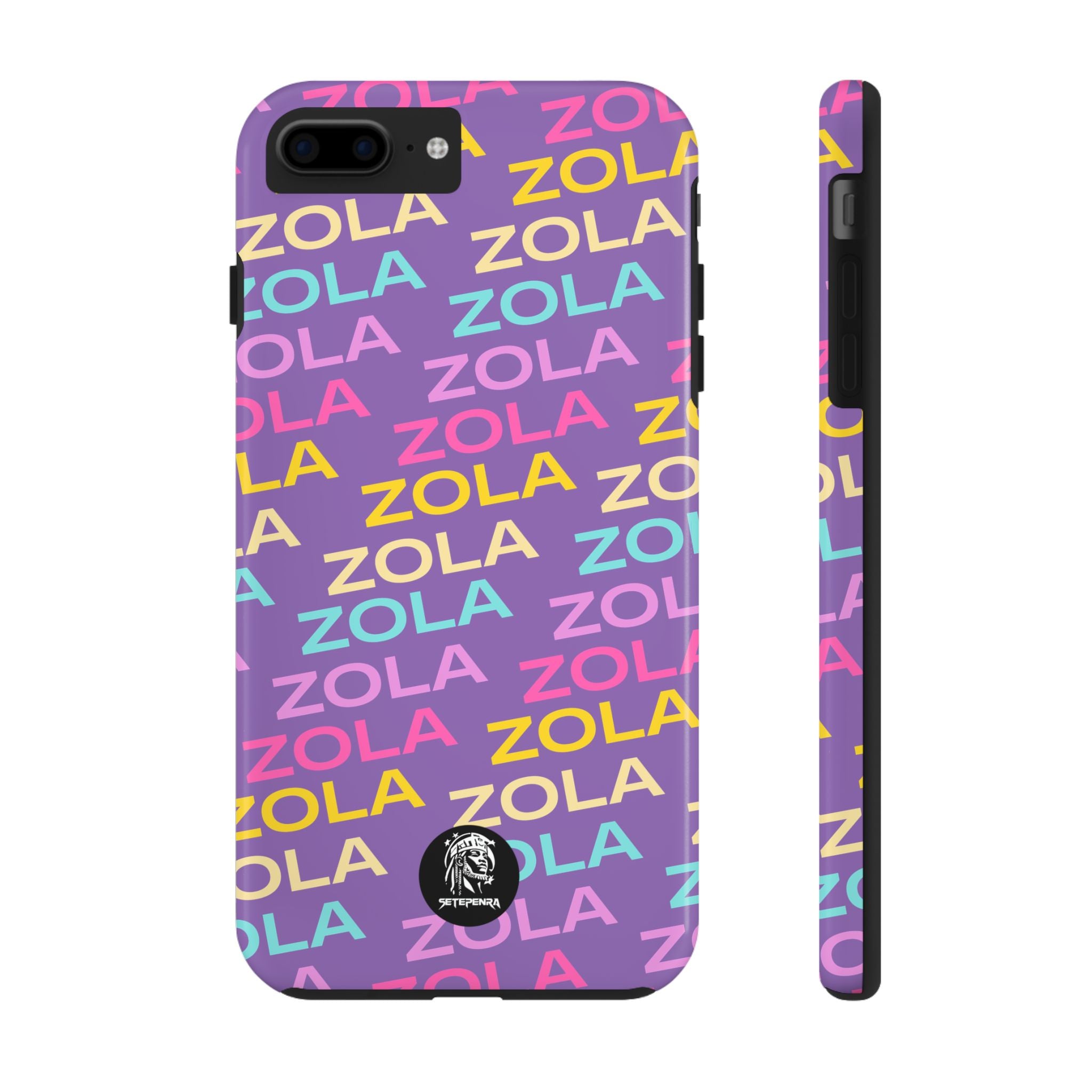 Zola Tough Phone Case (For iPhone, Galaxy & More) - Light Purple SETEPENRA Phone Case.