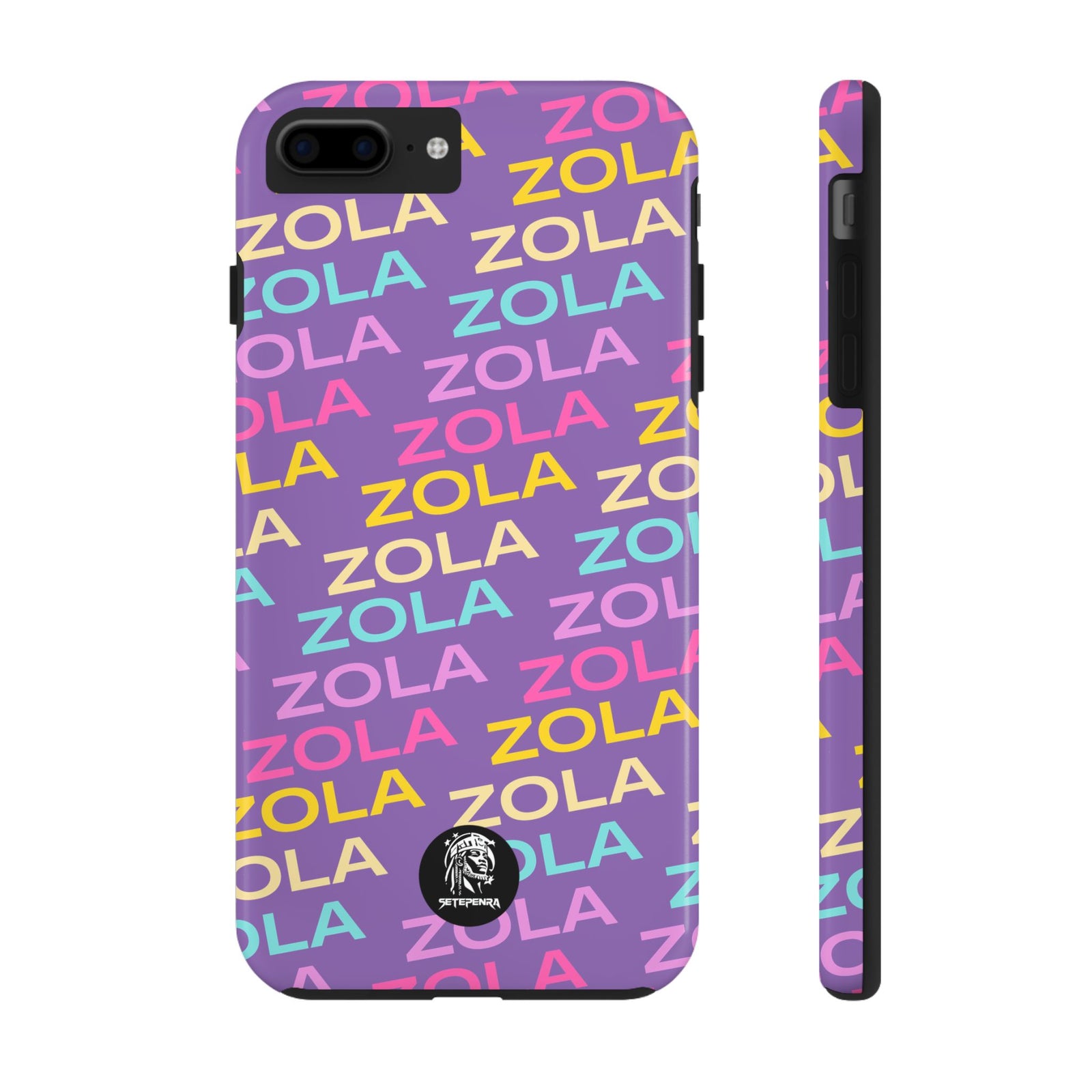 Zola Tough Phone Case (For iPhone, Galaxy & More) - Light Purple SETEPENRA Phone Case.
