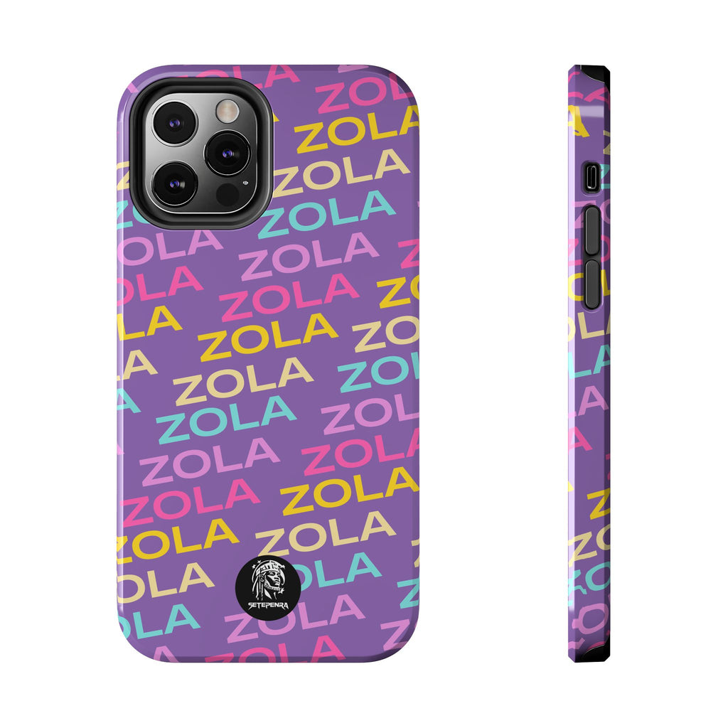 Zola Tough Phone Case (For iPhone, Galaxy & More) - Light Purple SETEPENRA Phone Case.