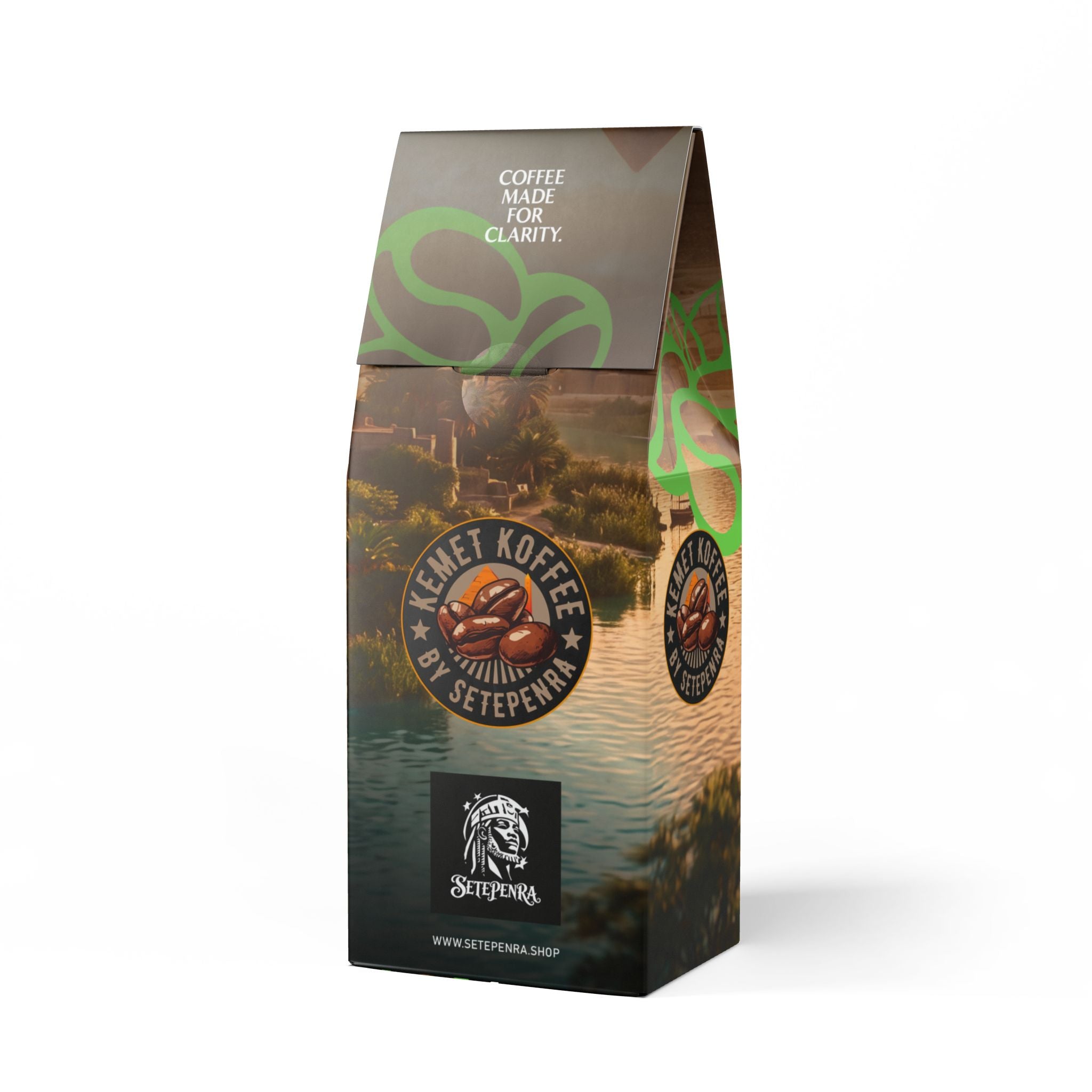 Kemet Koffee By Setepenra Medium Roast Decaf Coffee Blend