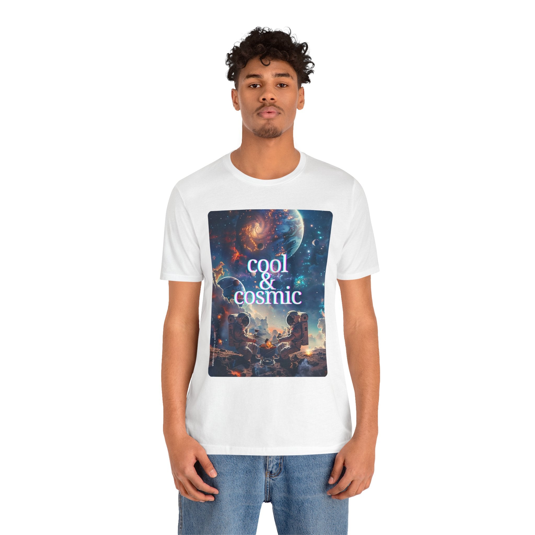 Cool & Cosmic Unisex Jersey Short Sleeve Tee