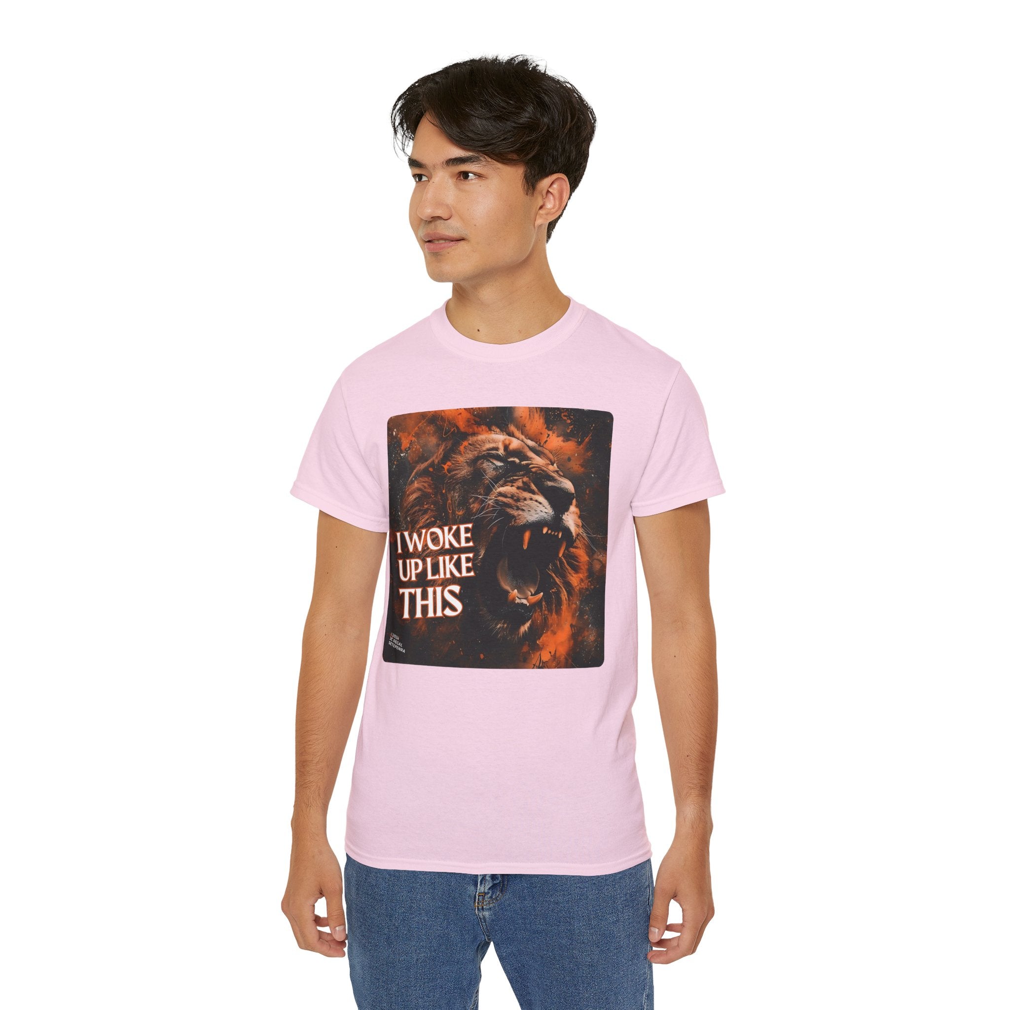 I Woke Up Like This (Roaring Edition 1) Unisex Ultra Cotton Tee