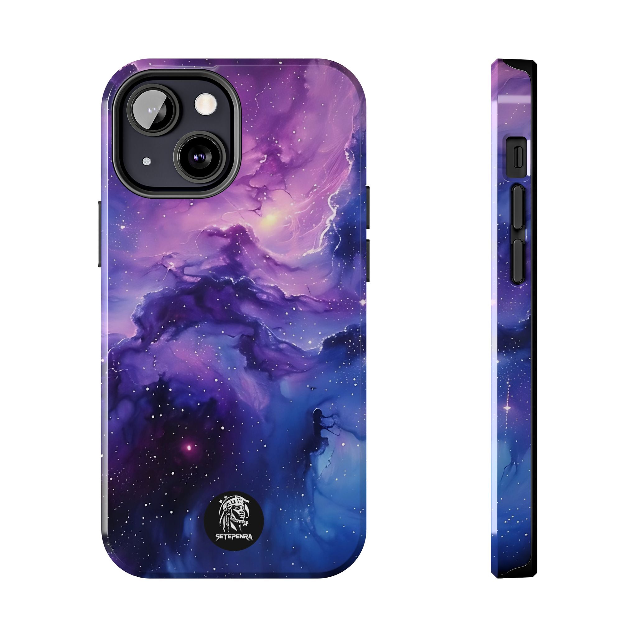 Purple Cosmos Tough Phone Case (For iPhone, Galaxy & More) SETEPENRA Phone Case.