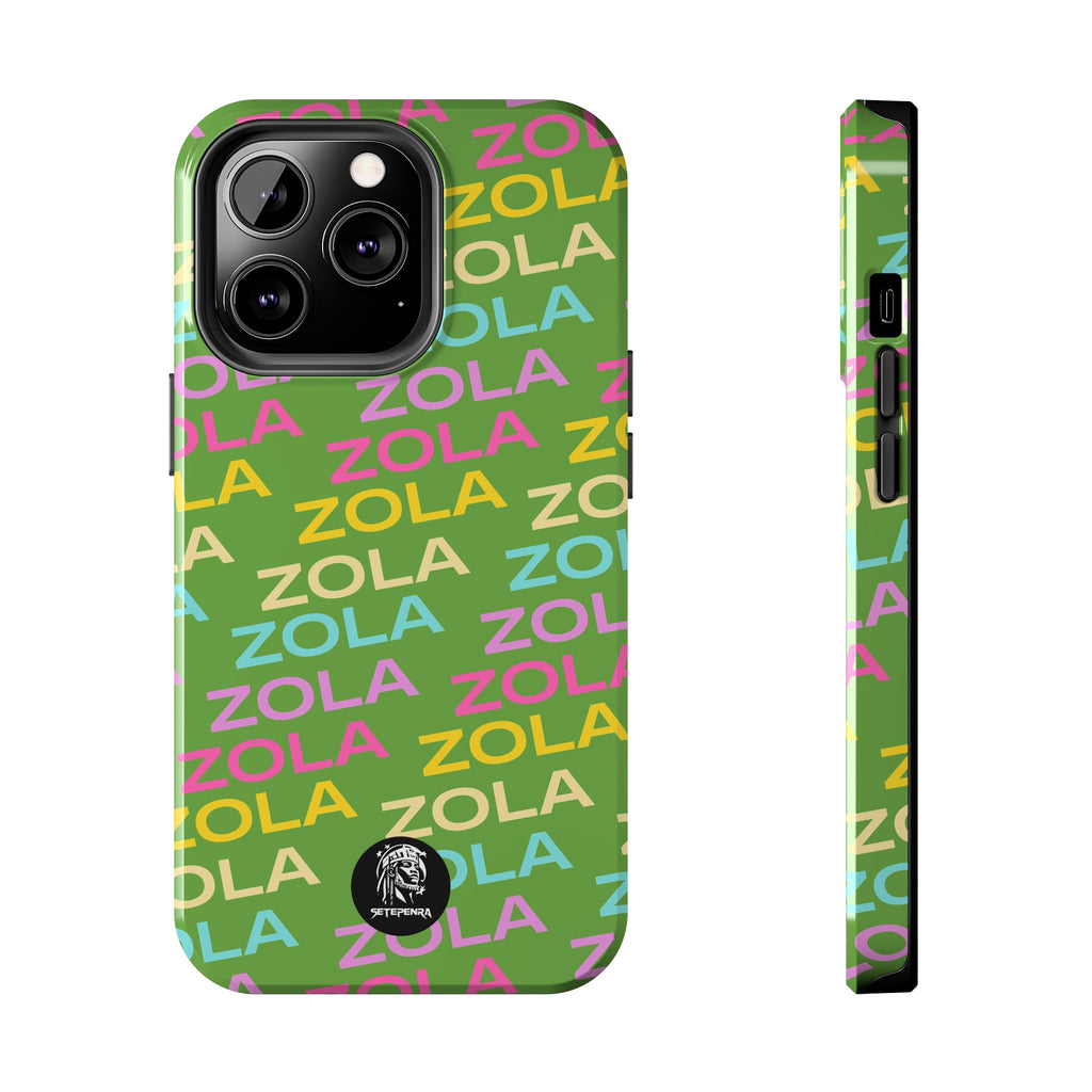 Zola Tough Phone Case (For iPhone, Galaxy & More) - Green SETEPENRA Phone Case.
