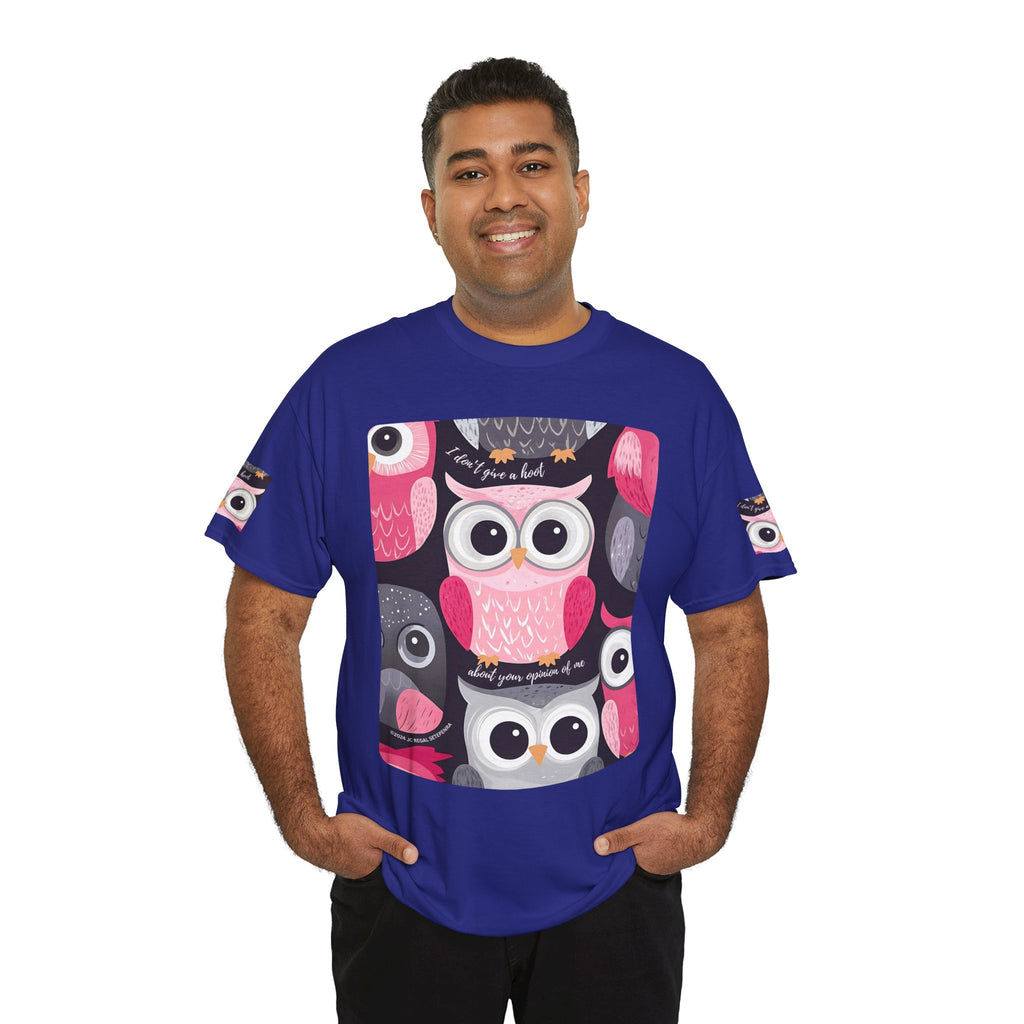 Don't Give A Hoot Unisex Heavy Cotton Tee