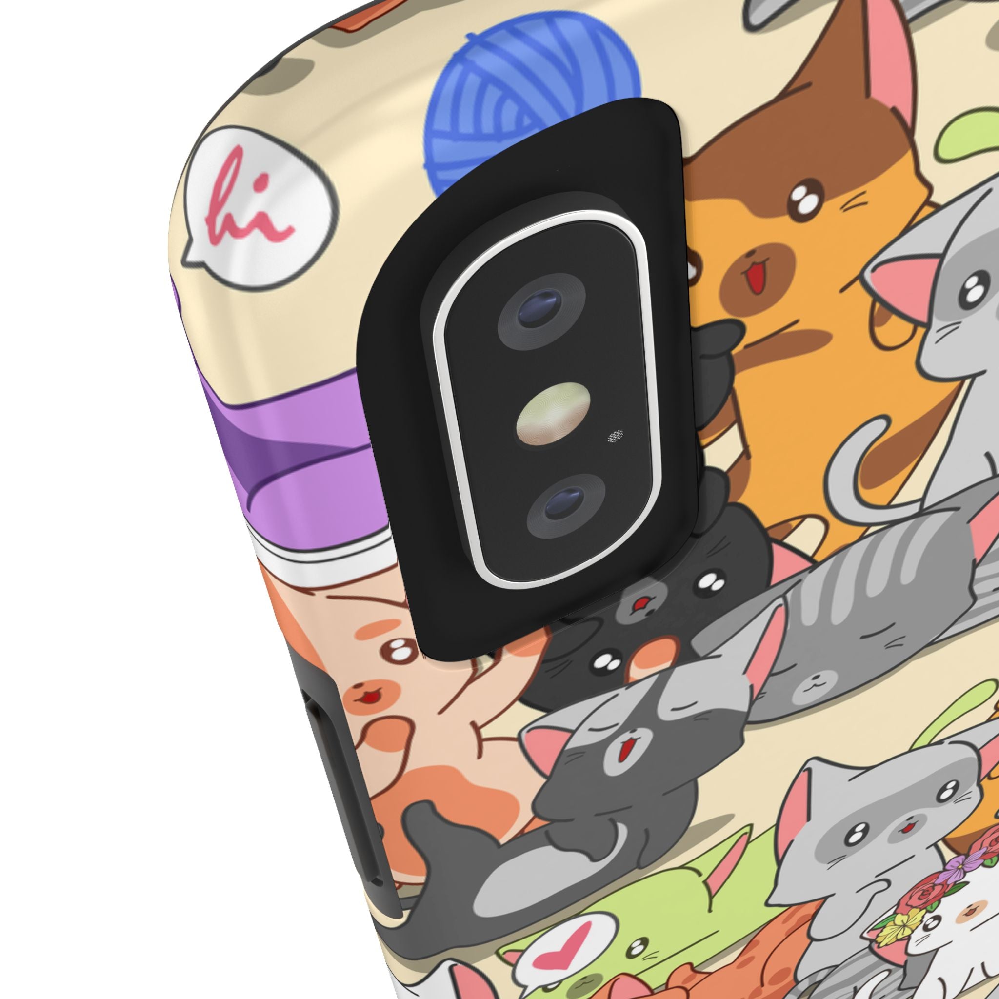 Cats A Lot Tough Phone Case (For iPhone, Galaxy & More)