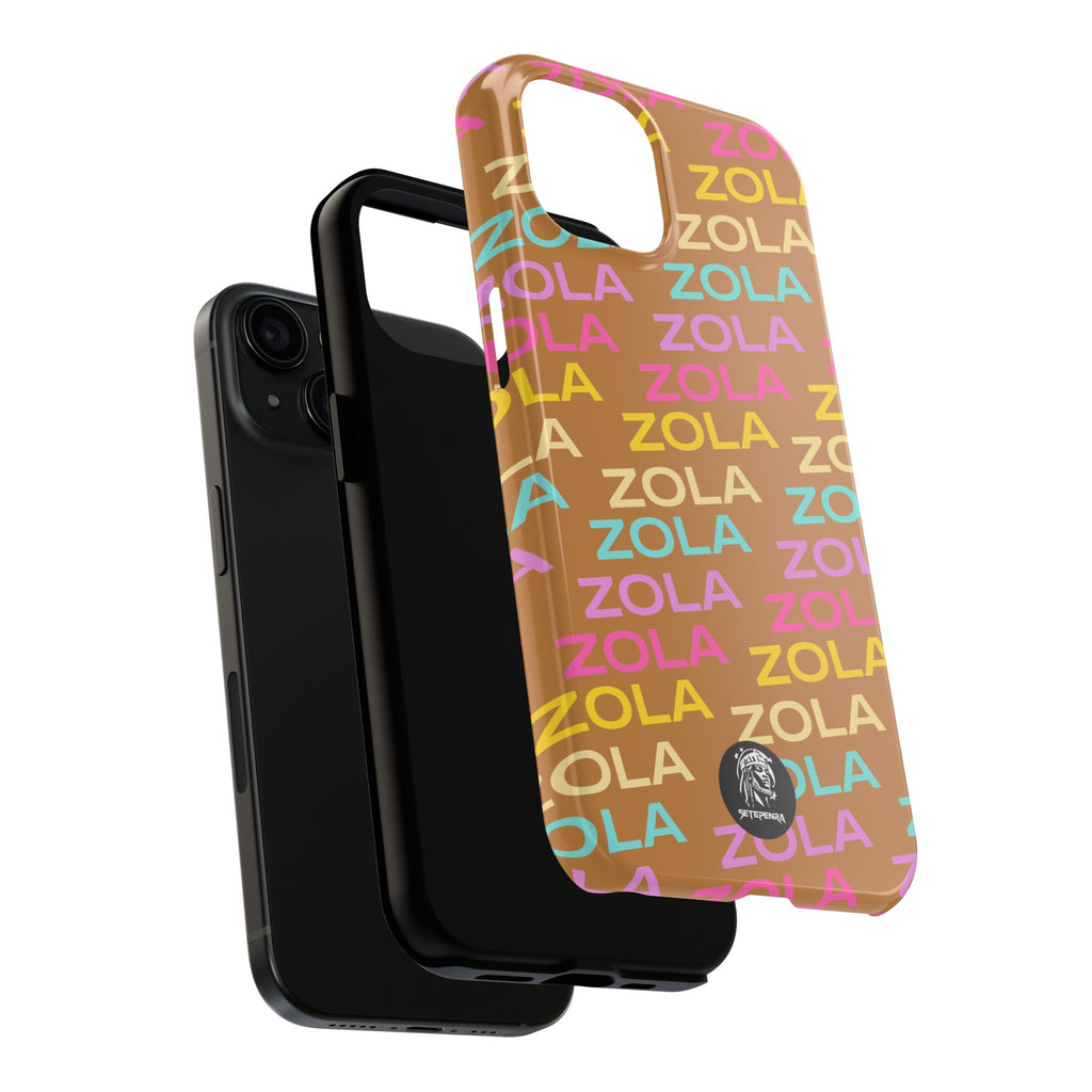 Zola Tough Phone Case (For iPhone, Galaxy & More) - Light Brown