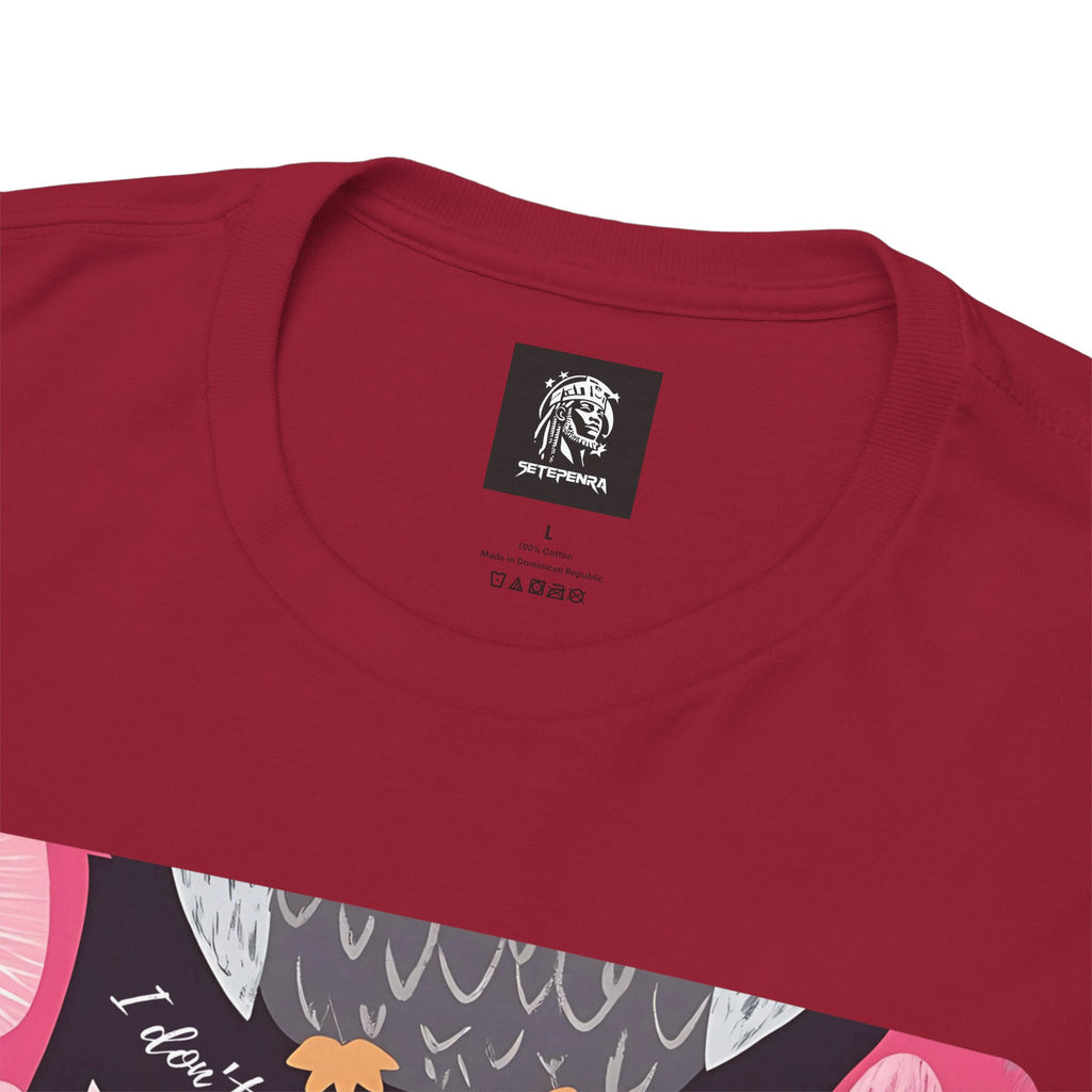 Don't Give A Hoot Unisex Heavy Cotton Tee