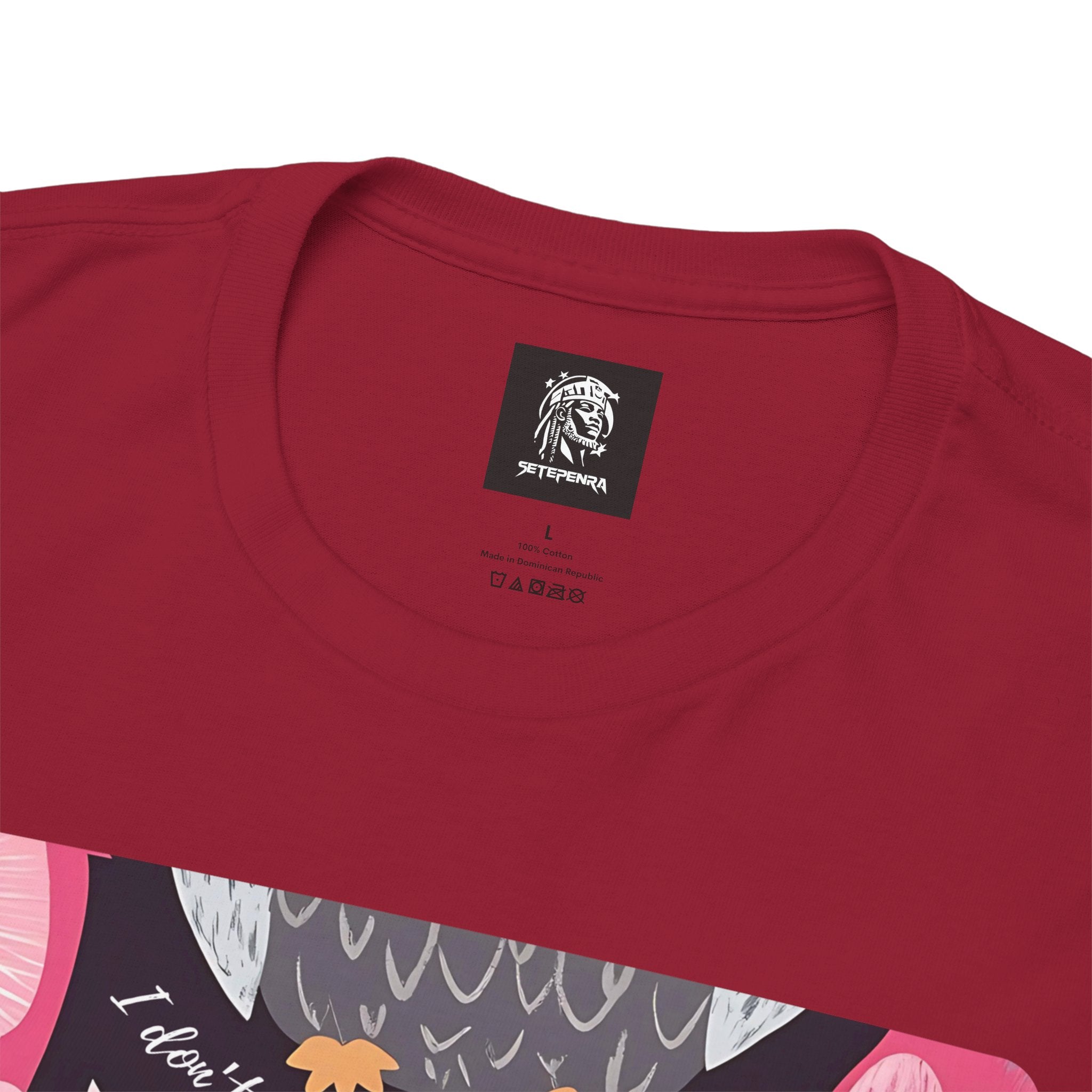 Don't Give A Hoot Unisex Heavy Cotton Tee