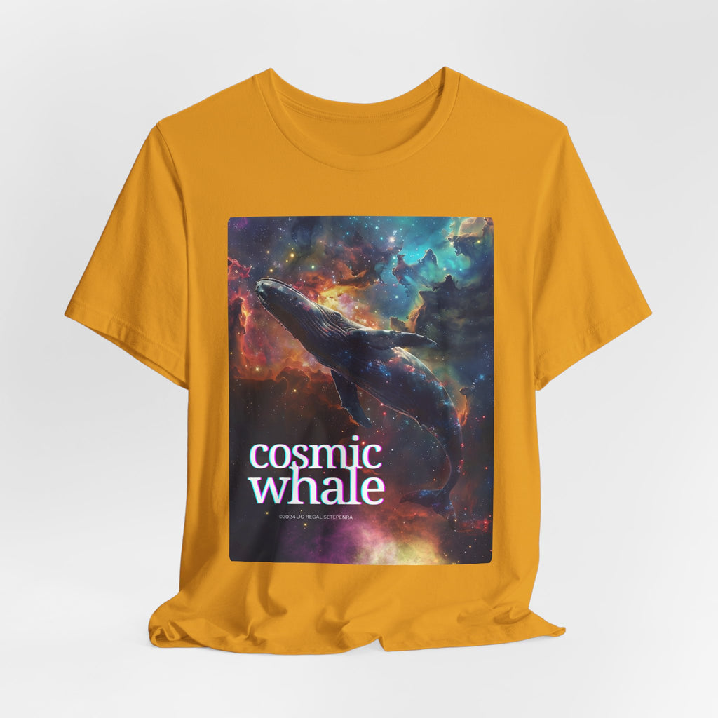Cosmic Whale Unisex Jersey Short Sleeve Tee