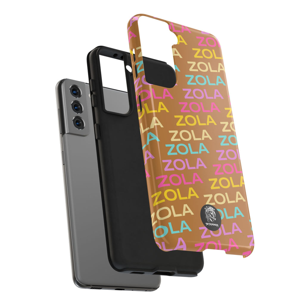 Zola Tough Phone Case (For iPhone, Galaxy & More) - Light Brown