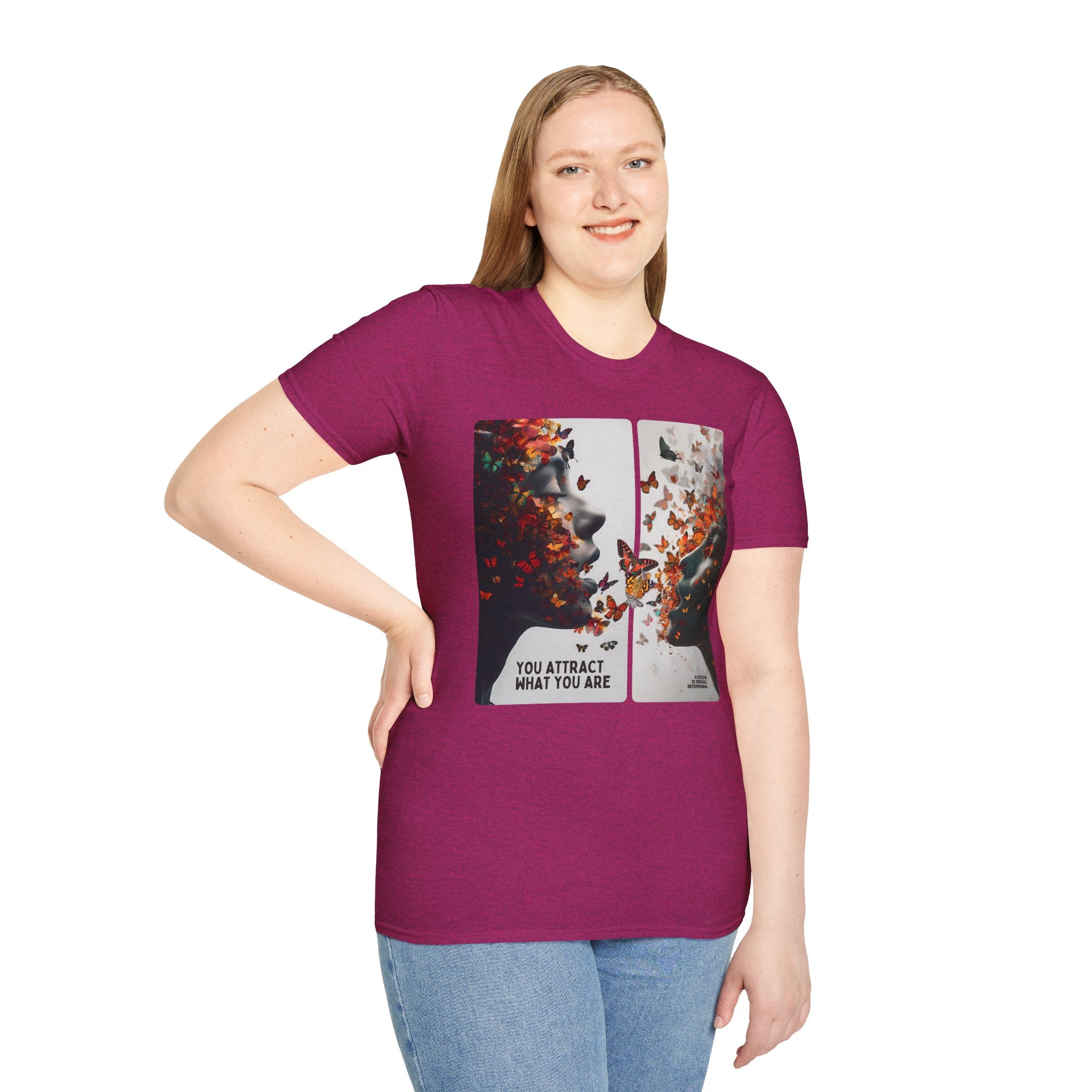 You Attract What You Are (1st Edition) Unisex Softstyle T-Shirt