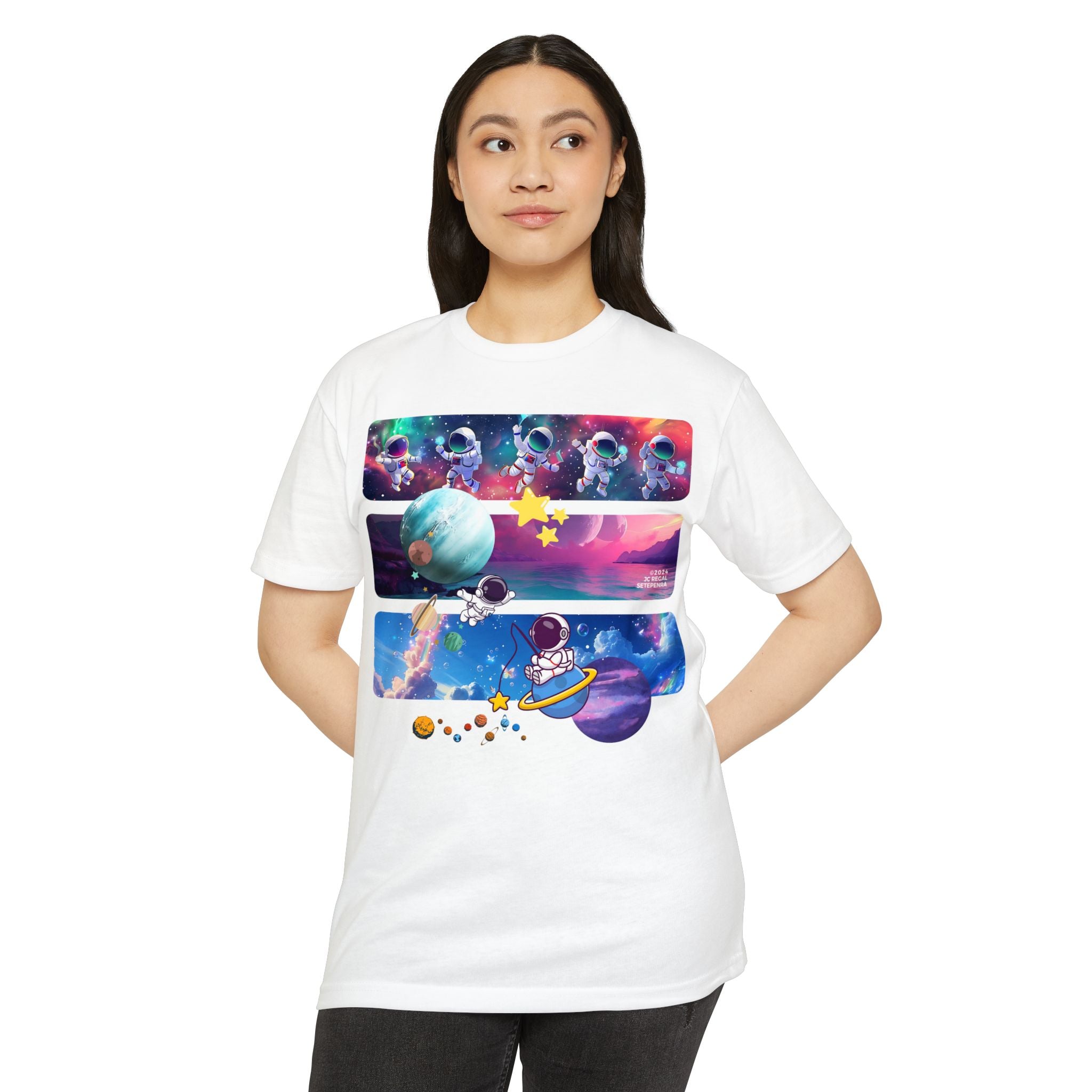 Astro Cosmo Unisex CVC Jersey T-shirt