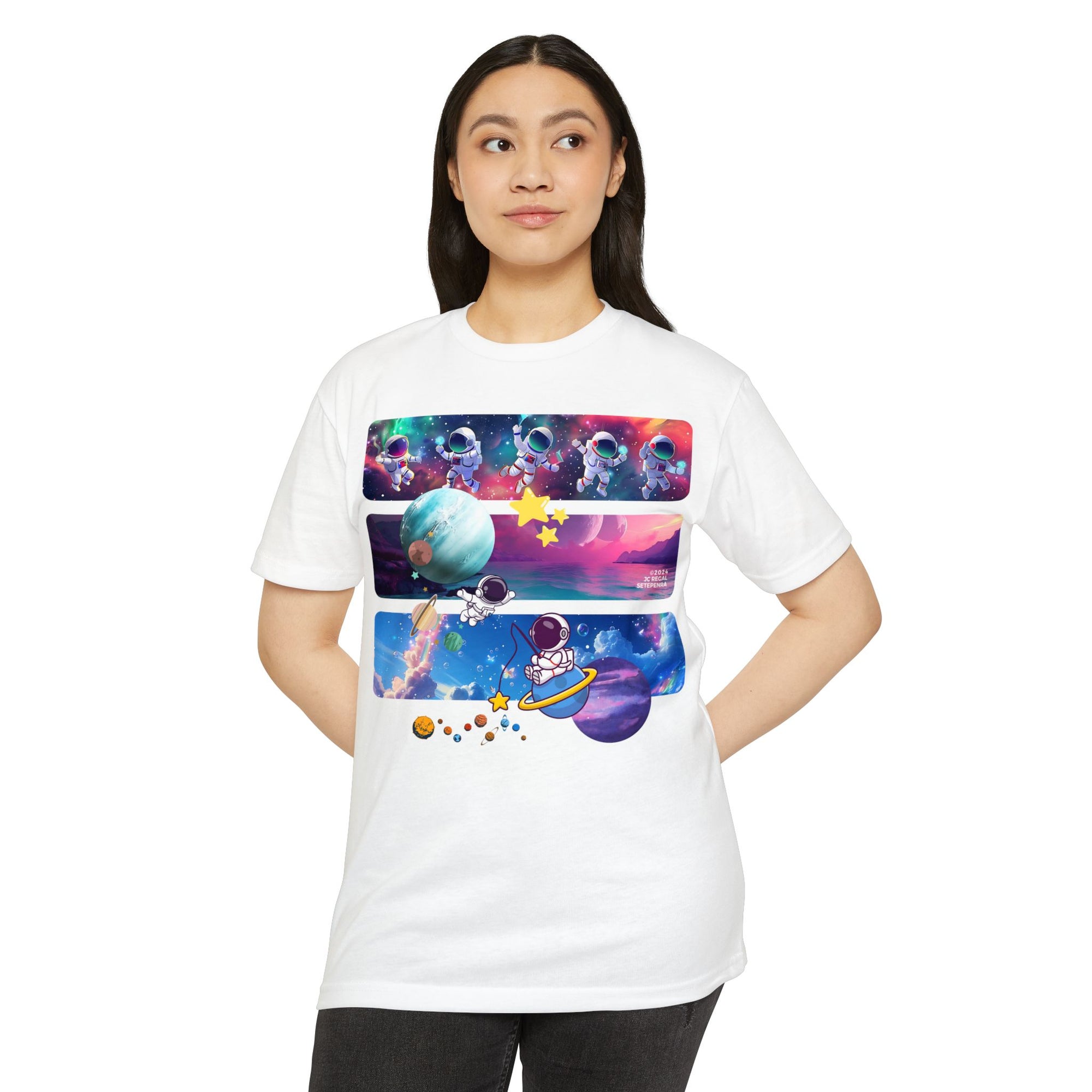 Astro Cosmo Unisex CVC Jersey T-shirt