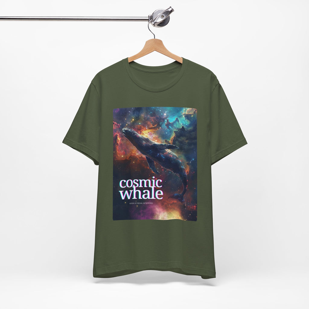 Cosmic Whale Unisex Jersey Short Sleeve Tee