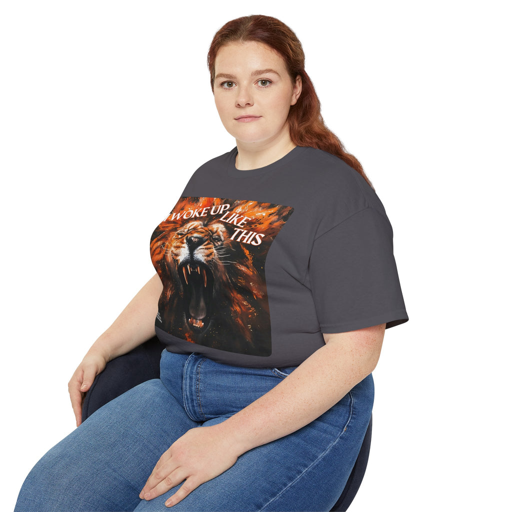 I Woke Up Like This (Roaring Edition 2) Unisex Ultra Cotton Tee