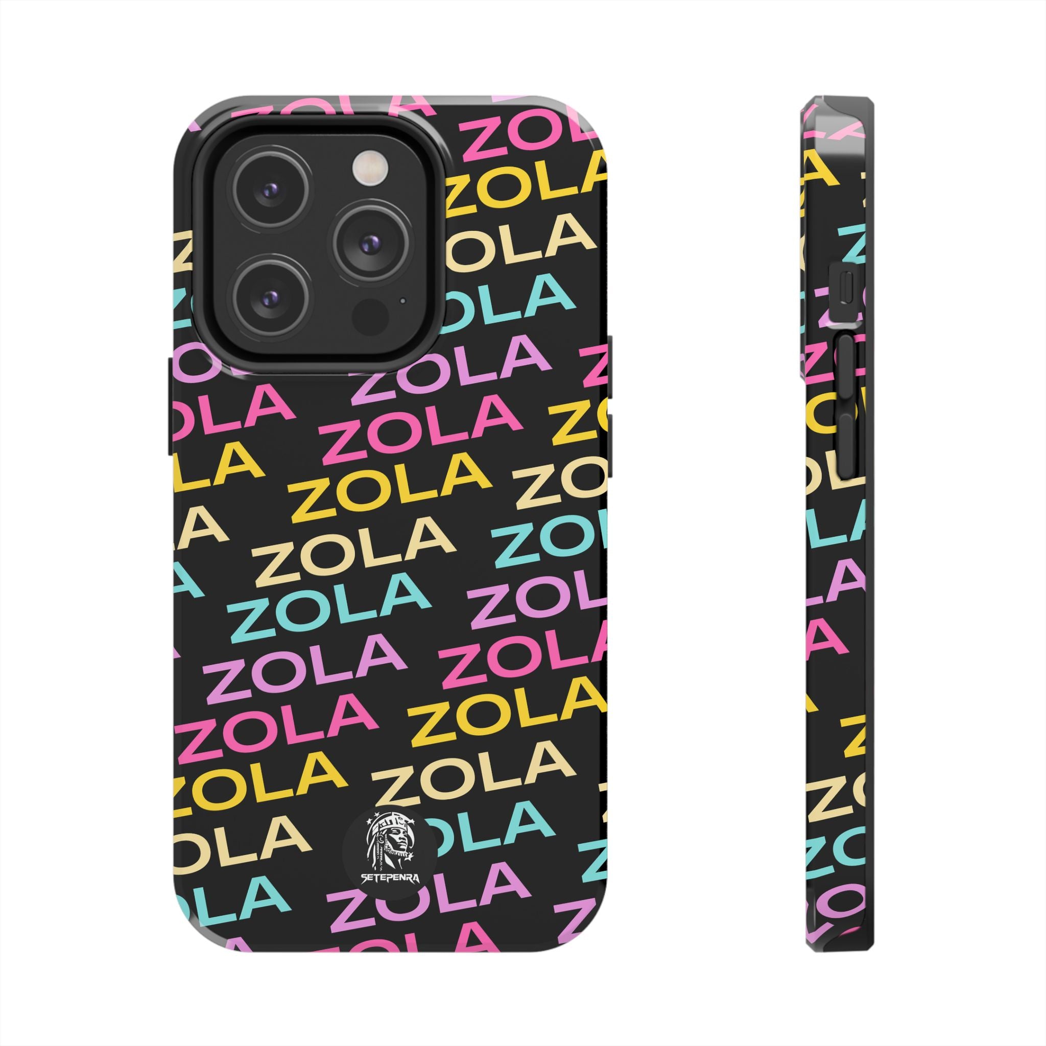 Zola Tough Phone Case (For iPhone, Galaxy & More) - Black