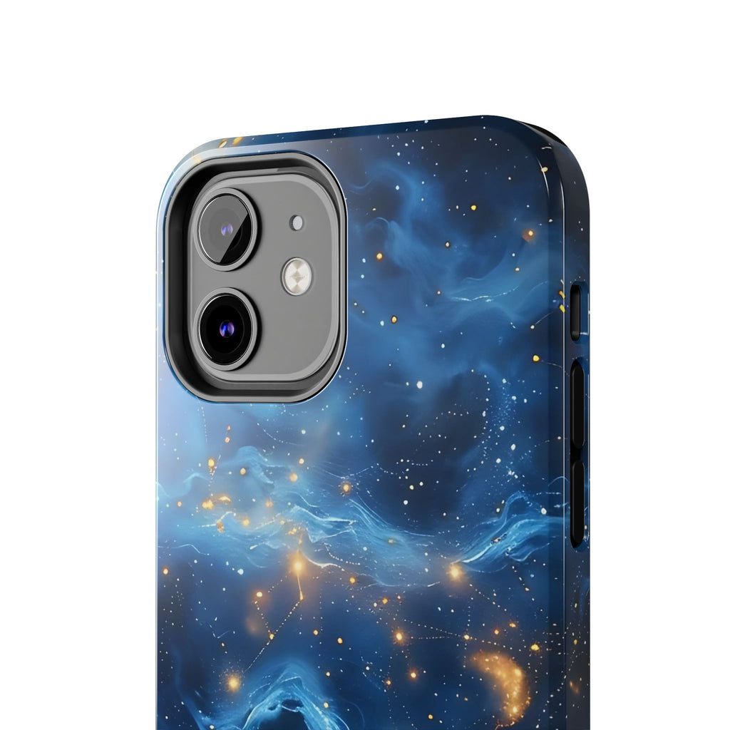 Blue Cosmos Tough Phone Case (For iPhone, Galaxy & More)