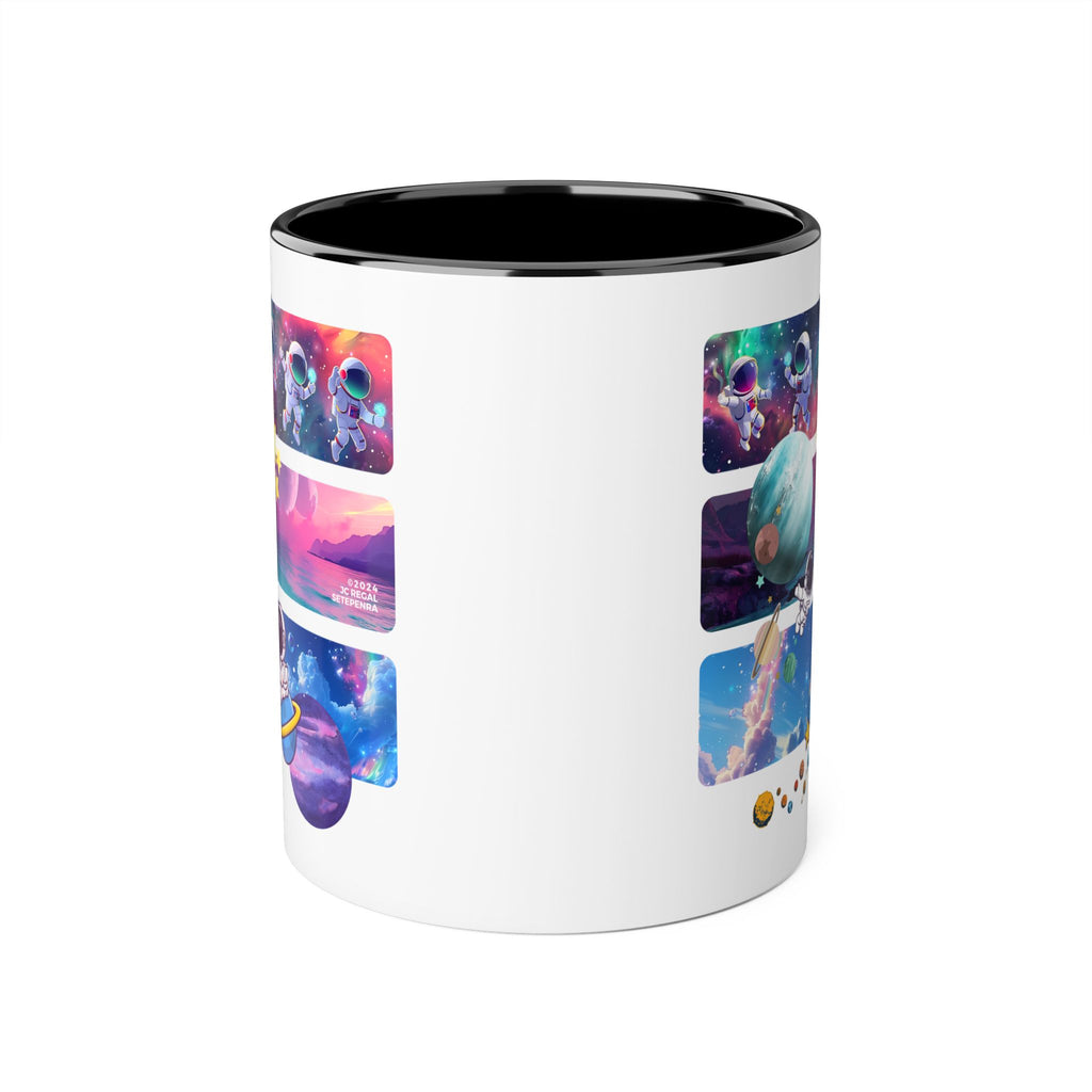 Astro Cosmo Accent Mug, 11oz (Various Colors)
