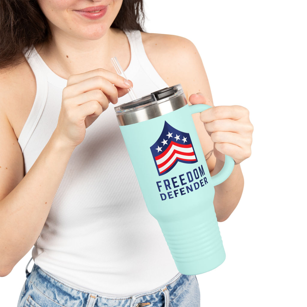 Freedom Defender Insulated Travel Mug, 40oz