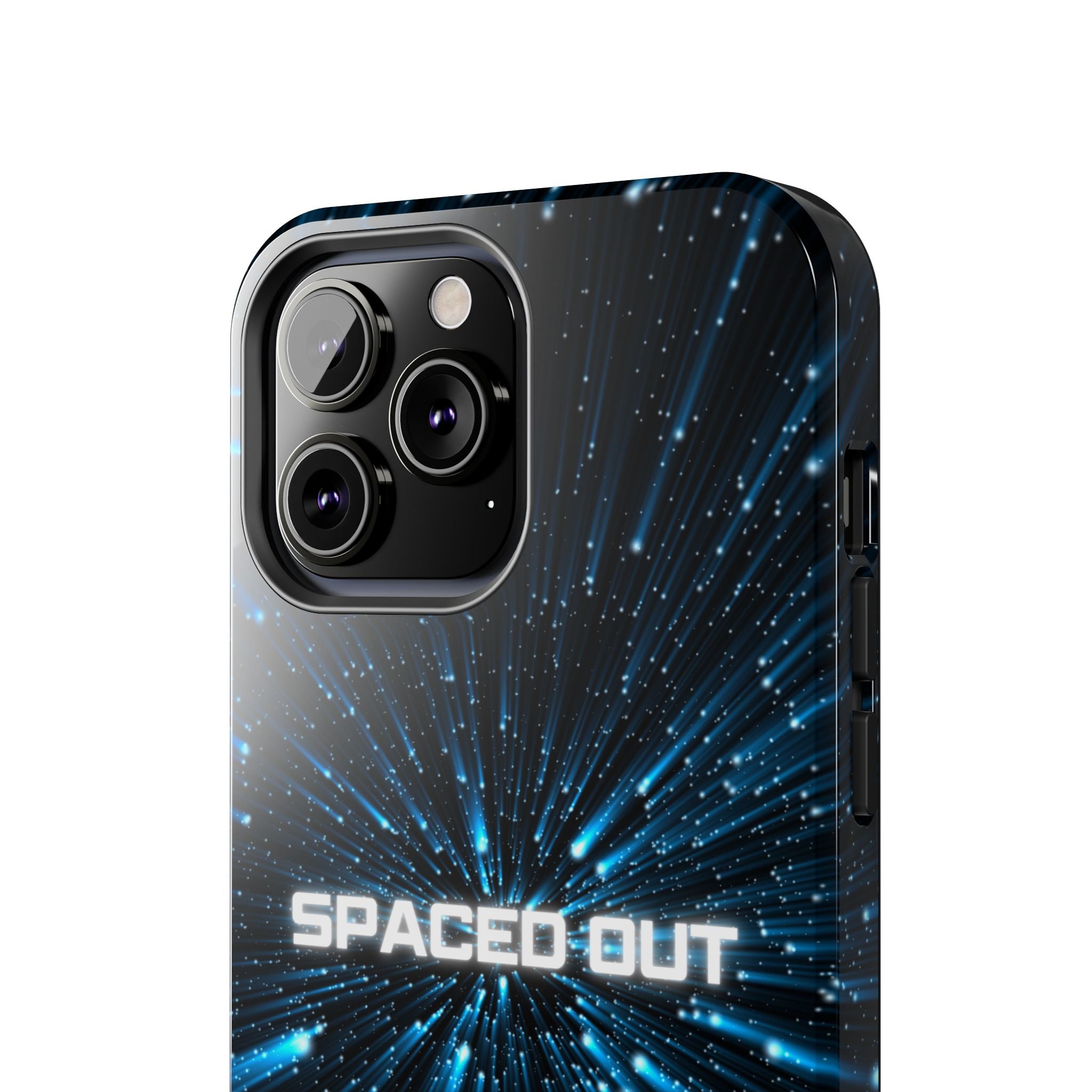 Spaced Out Tough Phone Case — Cosmic Space Warp Protective Cover