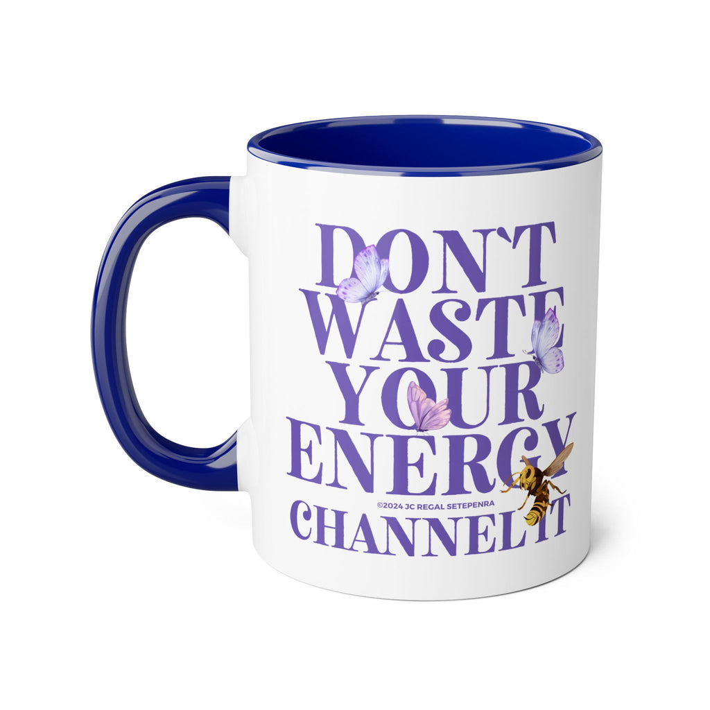 Channel It Accent Mug, 11oz (Various Colors)
