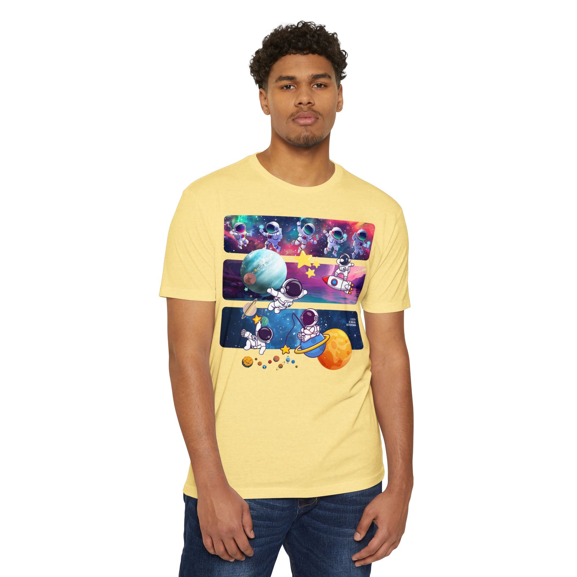 Astro Cosmo (V2.0) Unisex CVC Jersey T-shirt