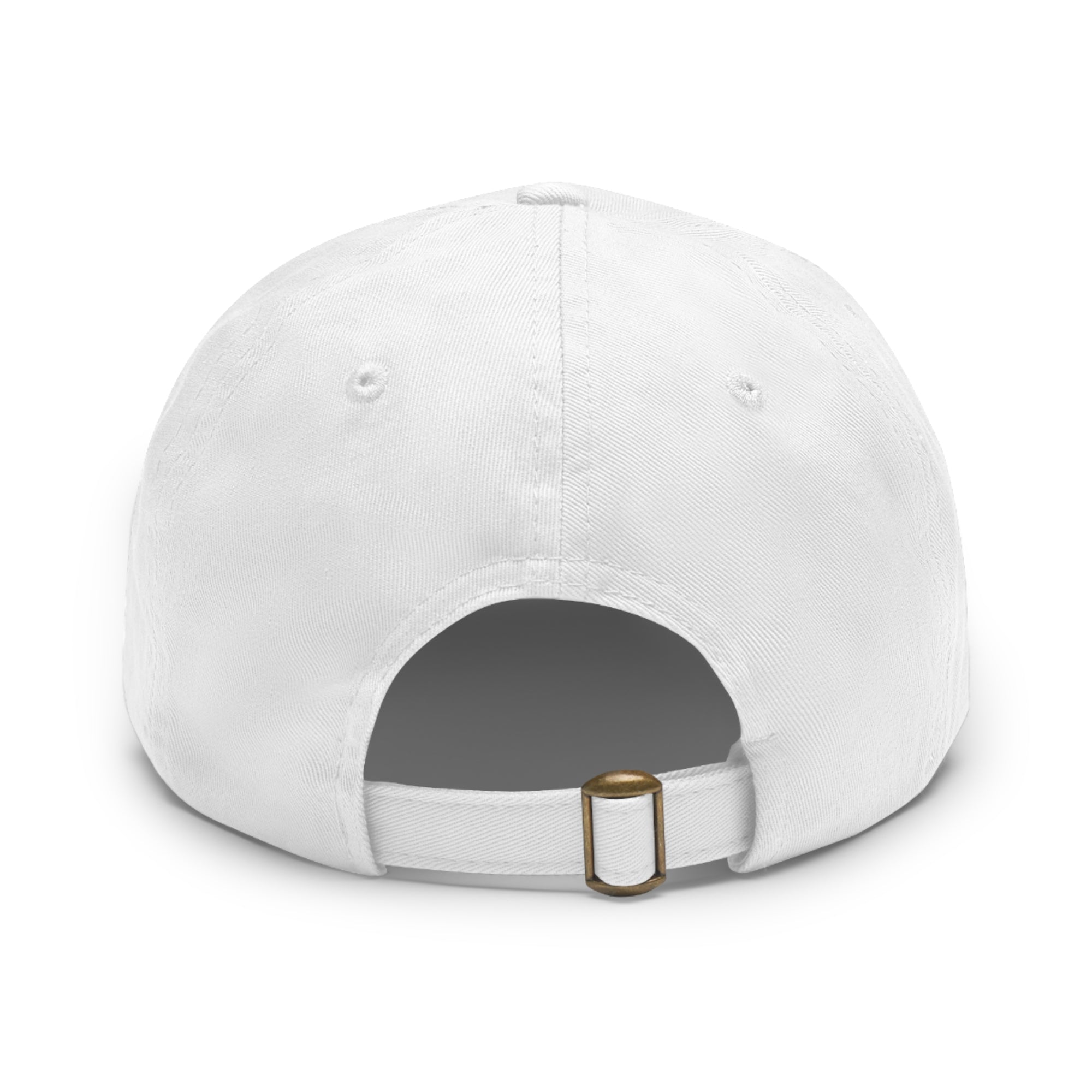 SETEPENRA Dad Hat with Leather Patch (Round)