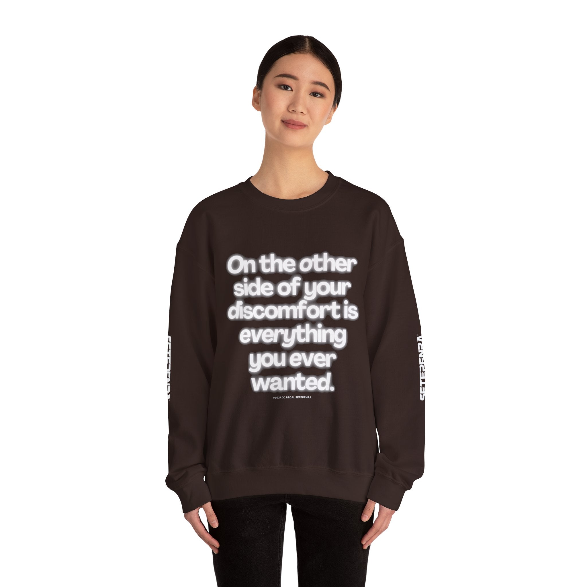 On The Other Side Unisex Heavy Blend™ Crewneck Sweatshirt