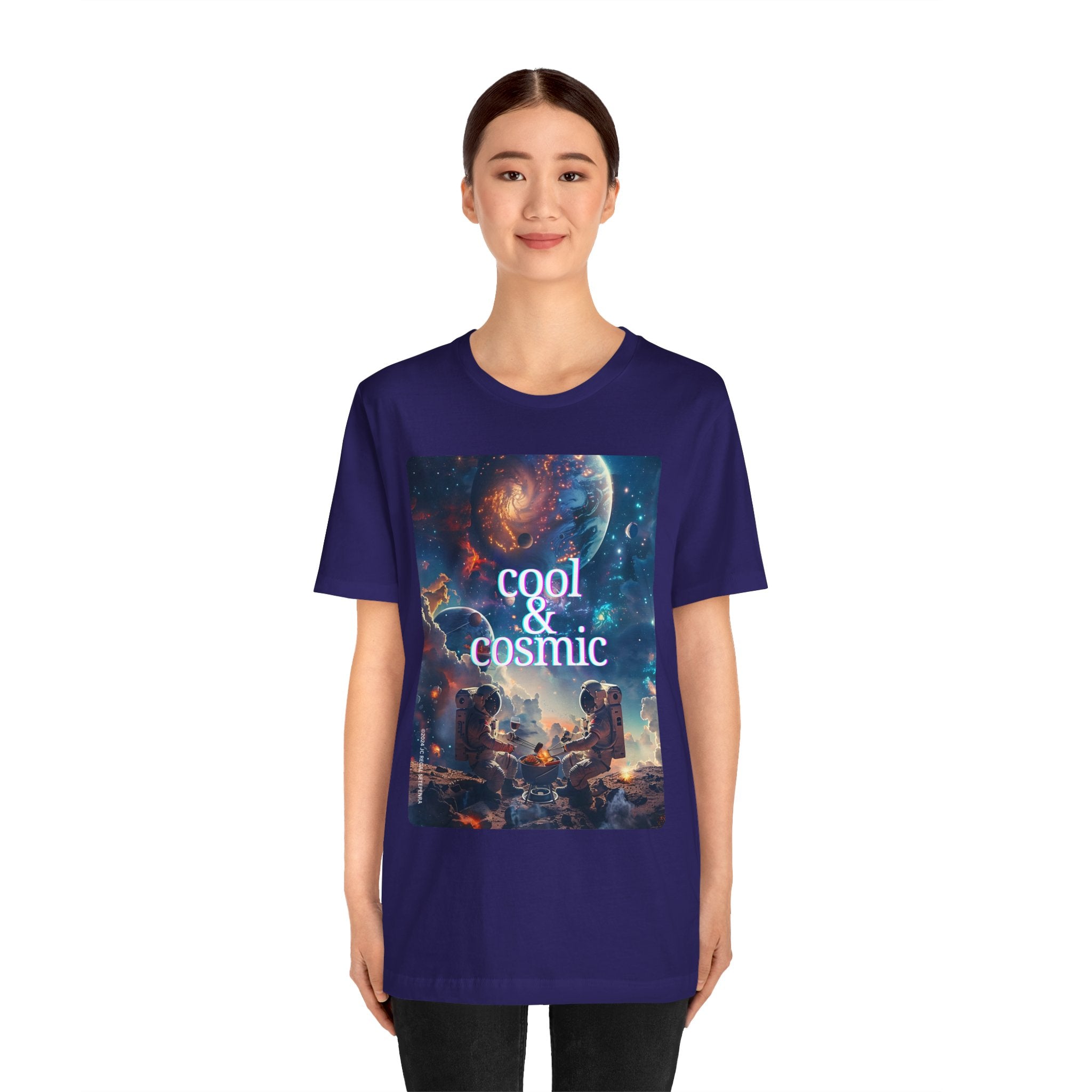 Cool & Cosmic Unisex Jersey Short Sleeve Tee