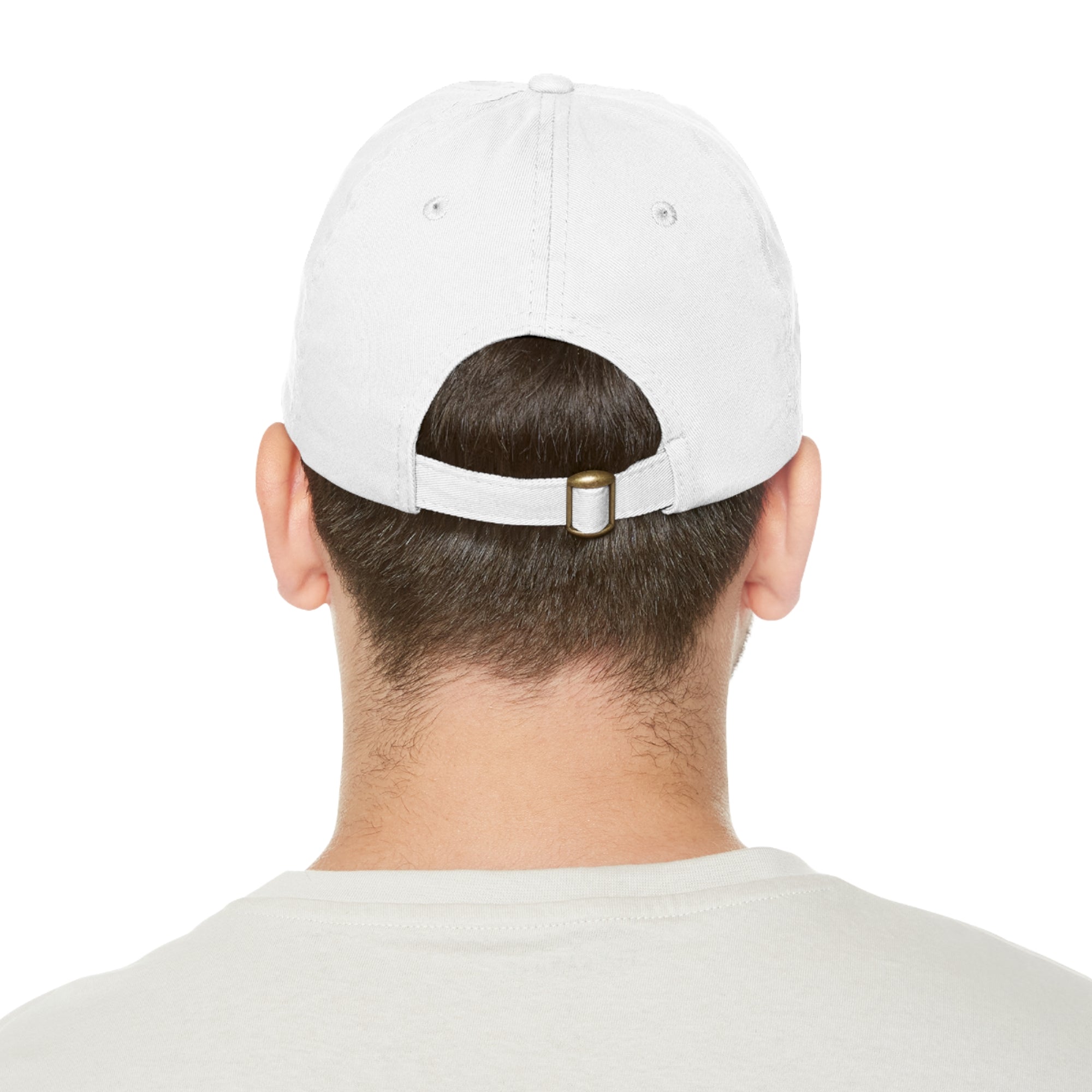 SETEPENRA Dad Hat with Leather Patch (Round)