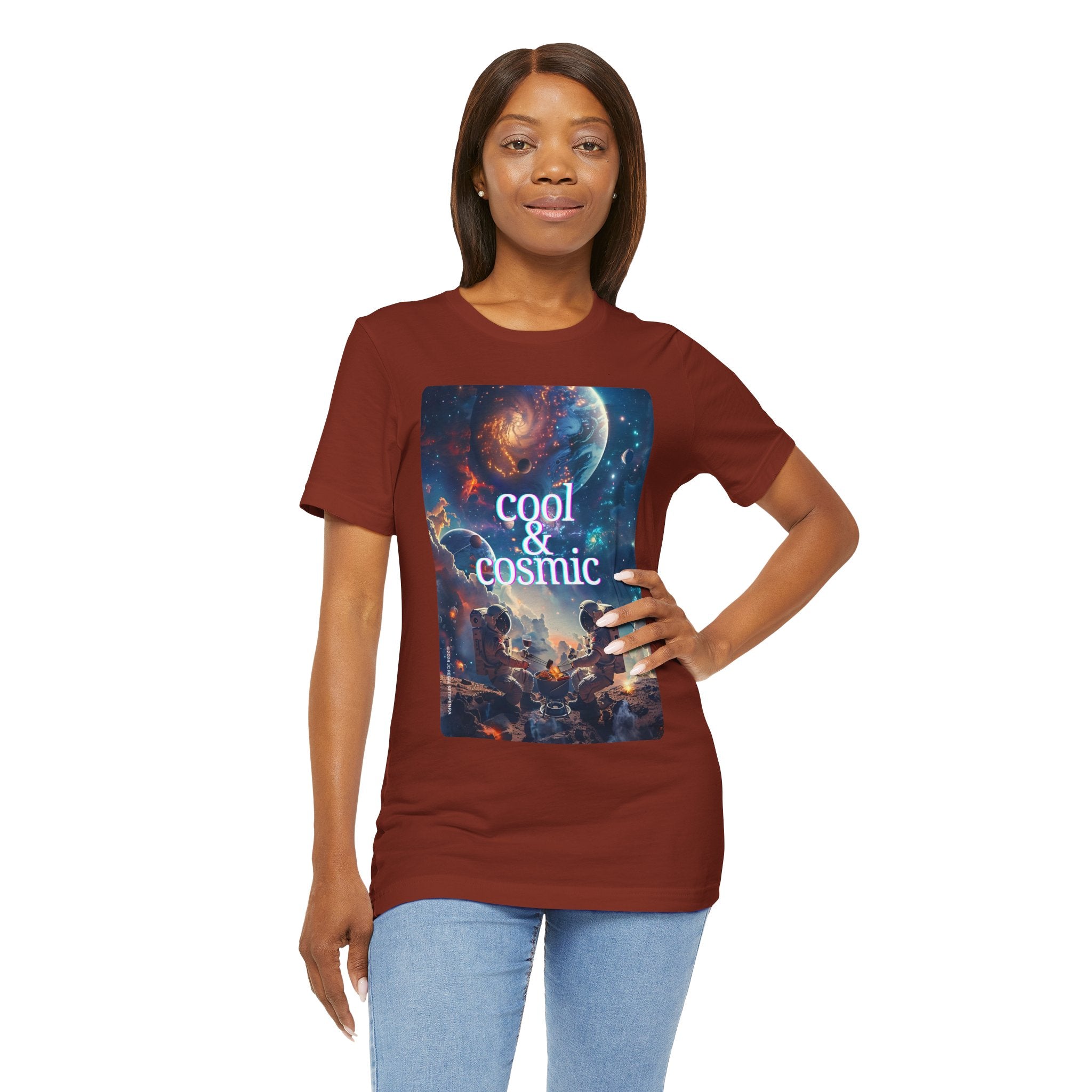 Cool & Cosmic Unisex Jersey Short Sleeve Tee